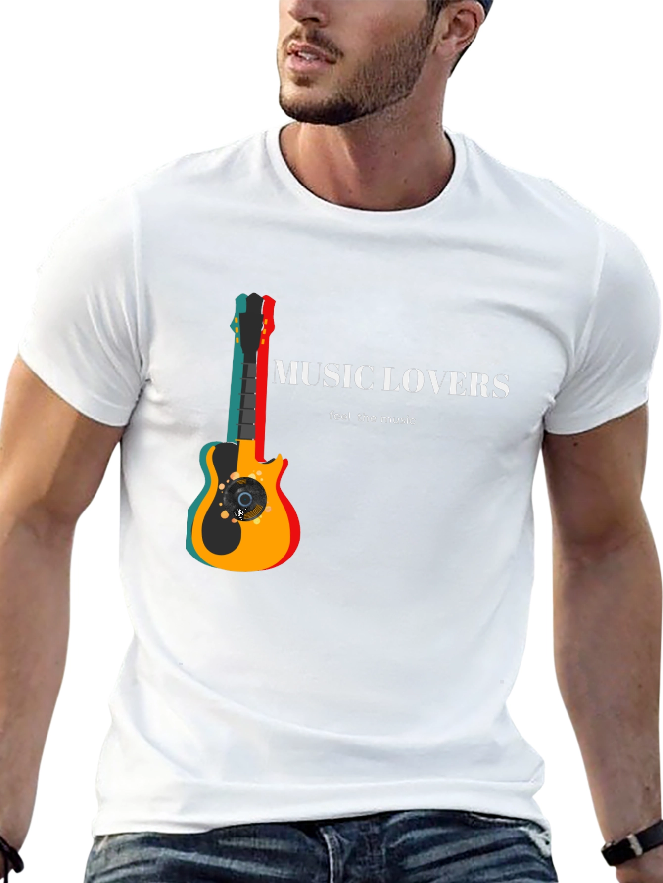 Music Lovers Graphic T-Shirt