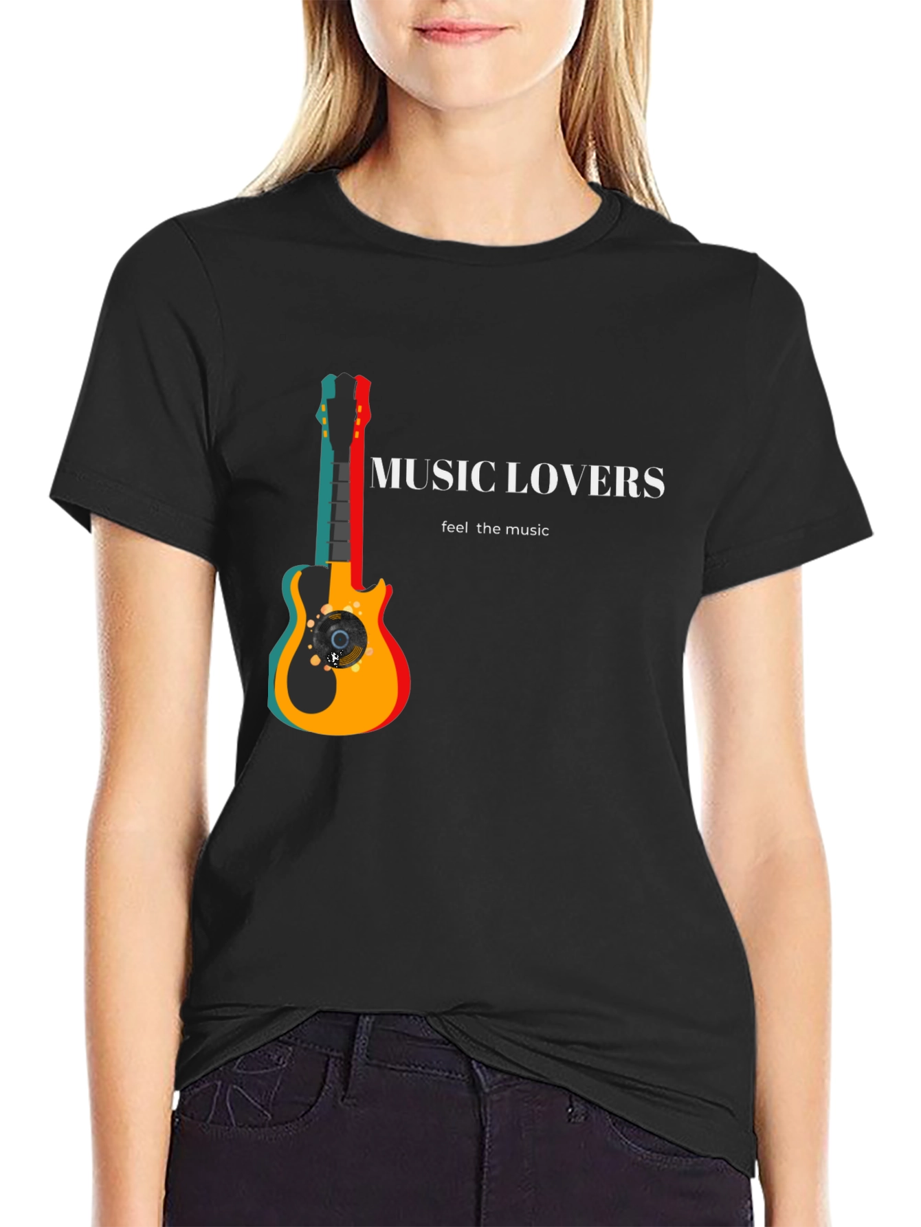 Music Lovers Graphic T-Shirt