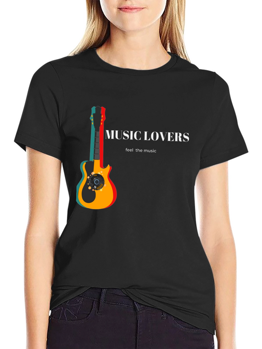 Music Lovers Graphic T-Shirt