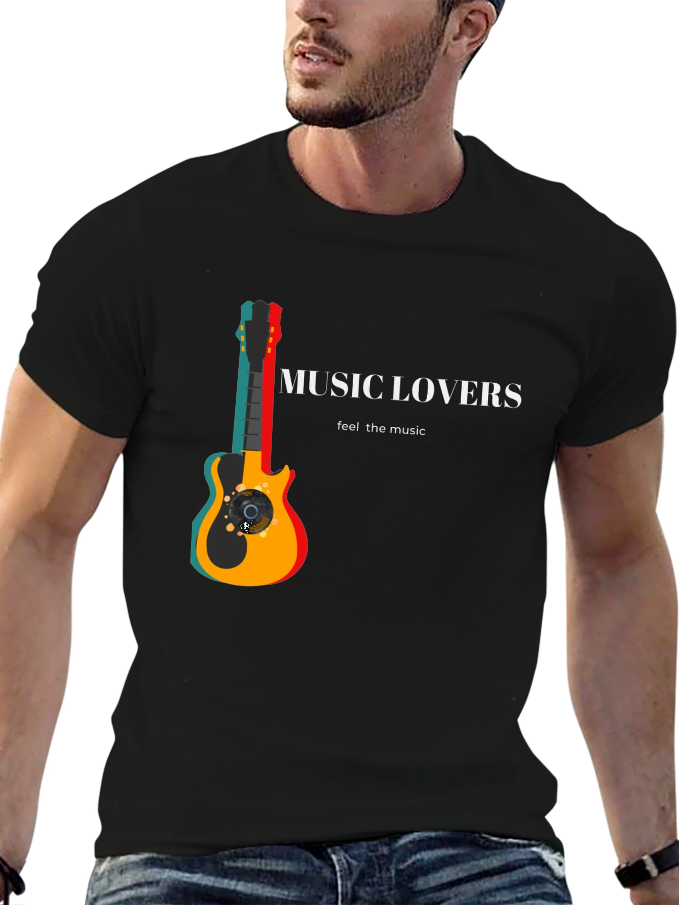 Music Lovers Graphic T-Shirt