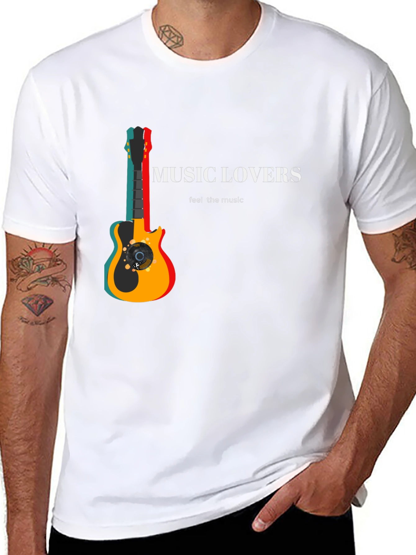 Music Lovers Graphic T-Shirt