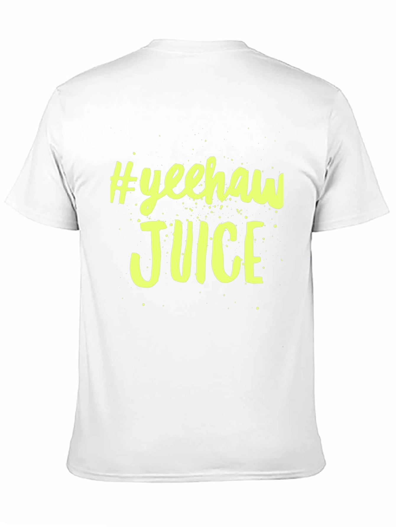 #Yeehaw Juice Graphic Black T-Shirt