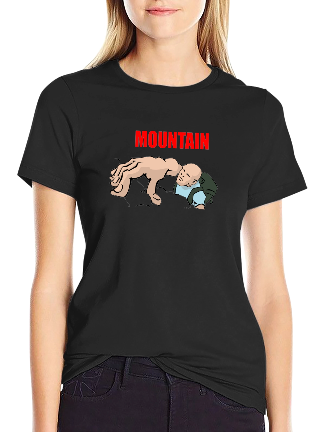 Mountain Climber T-Shirt: Humorous Graphic Tee
