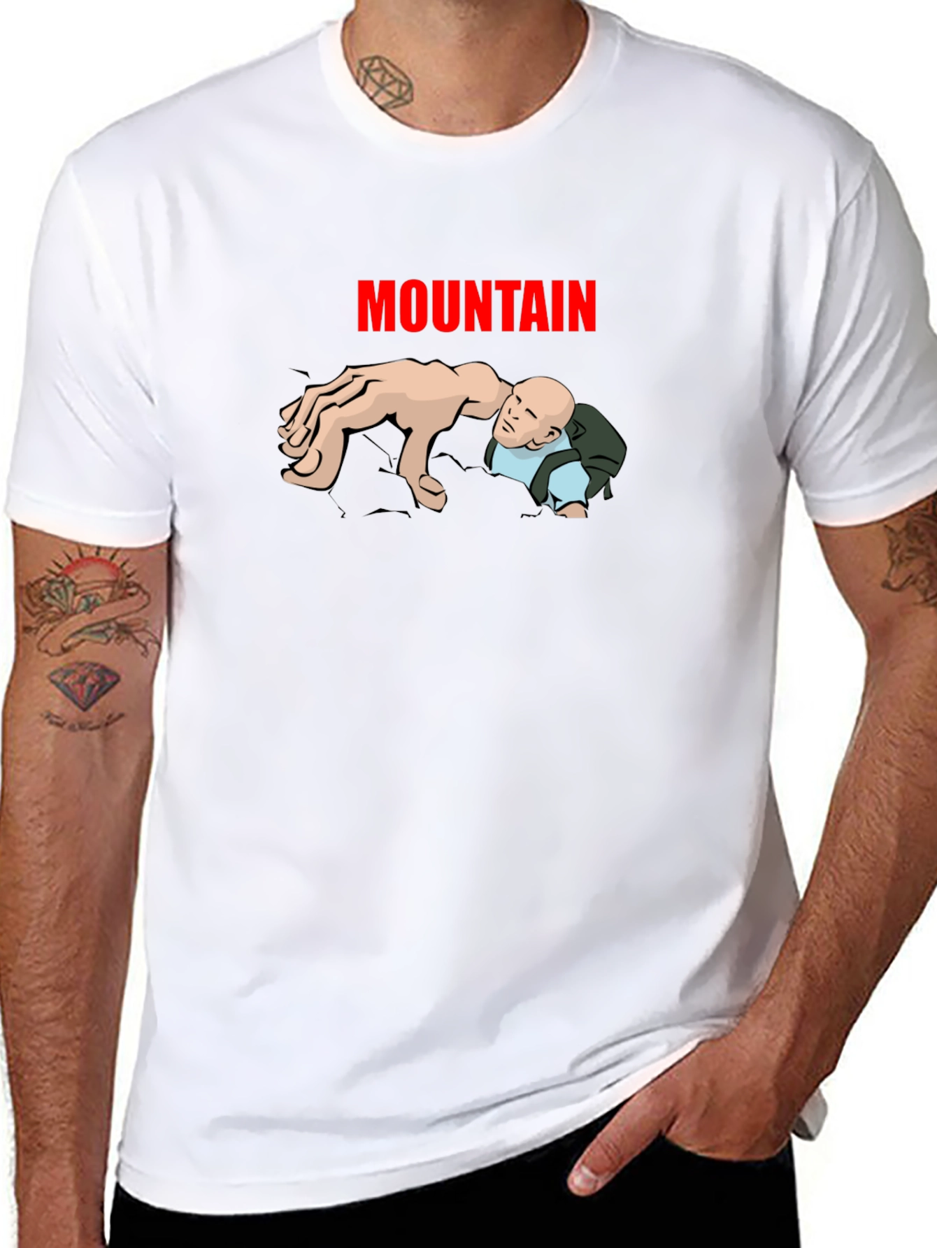 Mountain Climber T-Shirt: Humorous Graphic Tee