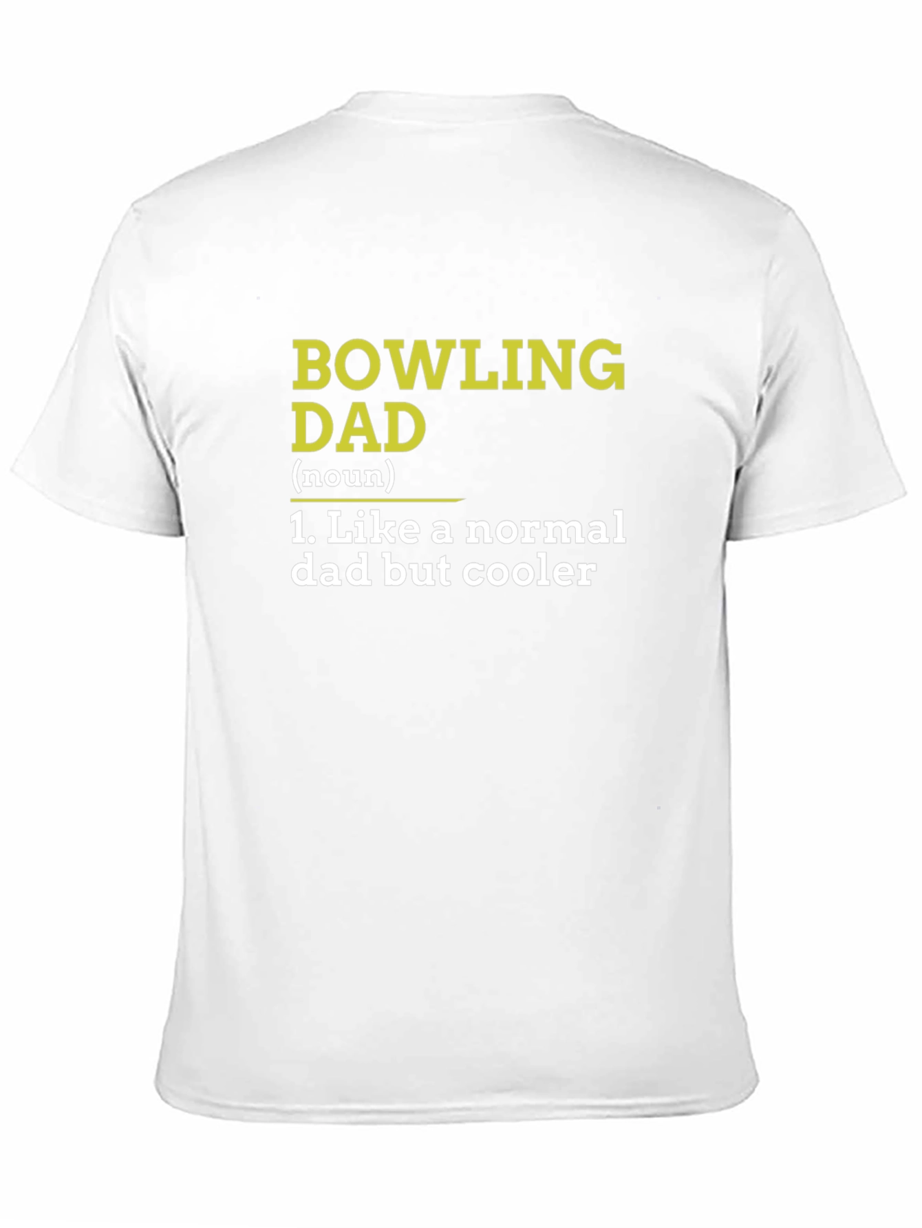 Bowling Dad Definition T-Shirt - Cool Fathers Day Gift