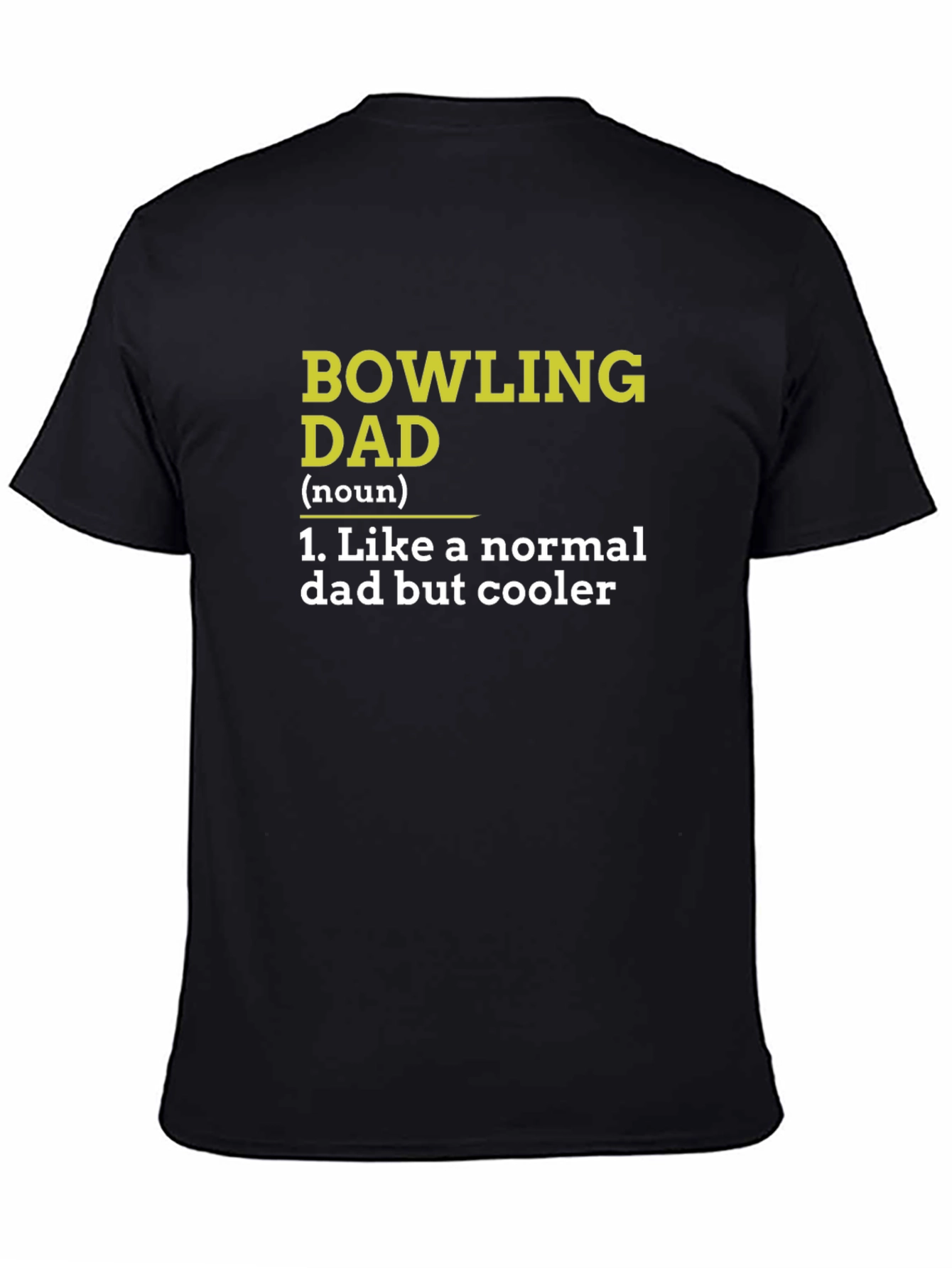 Bowling Dad Definition T-Shirt - Cool Fathers Day Gift