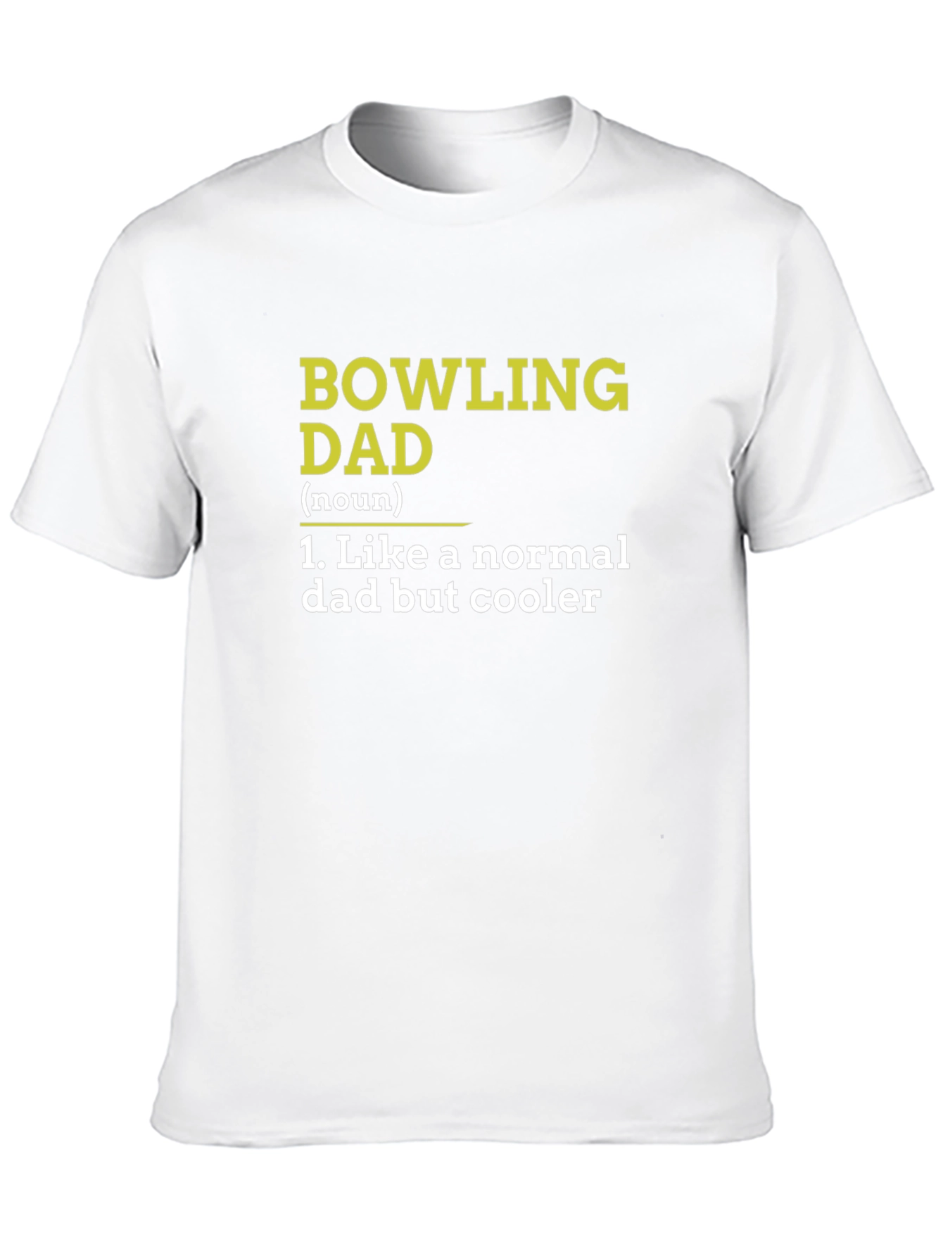 Bowling Dad Definition T-Shirt - Cool Fathers Day Gift