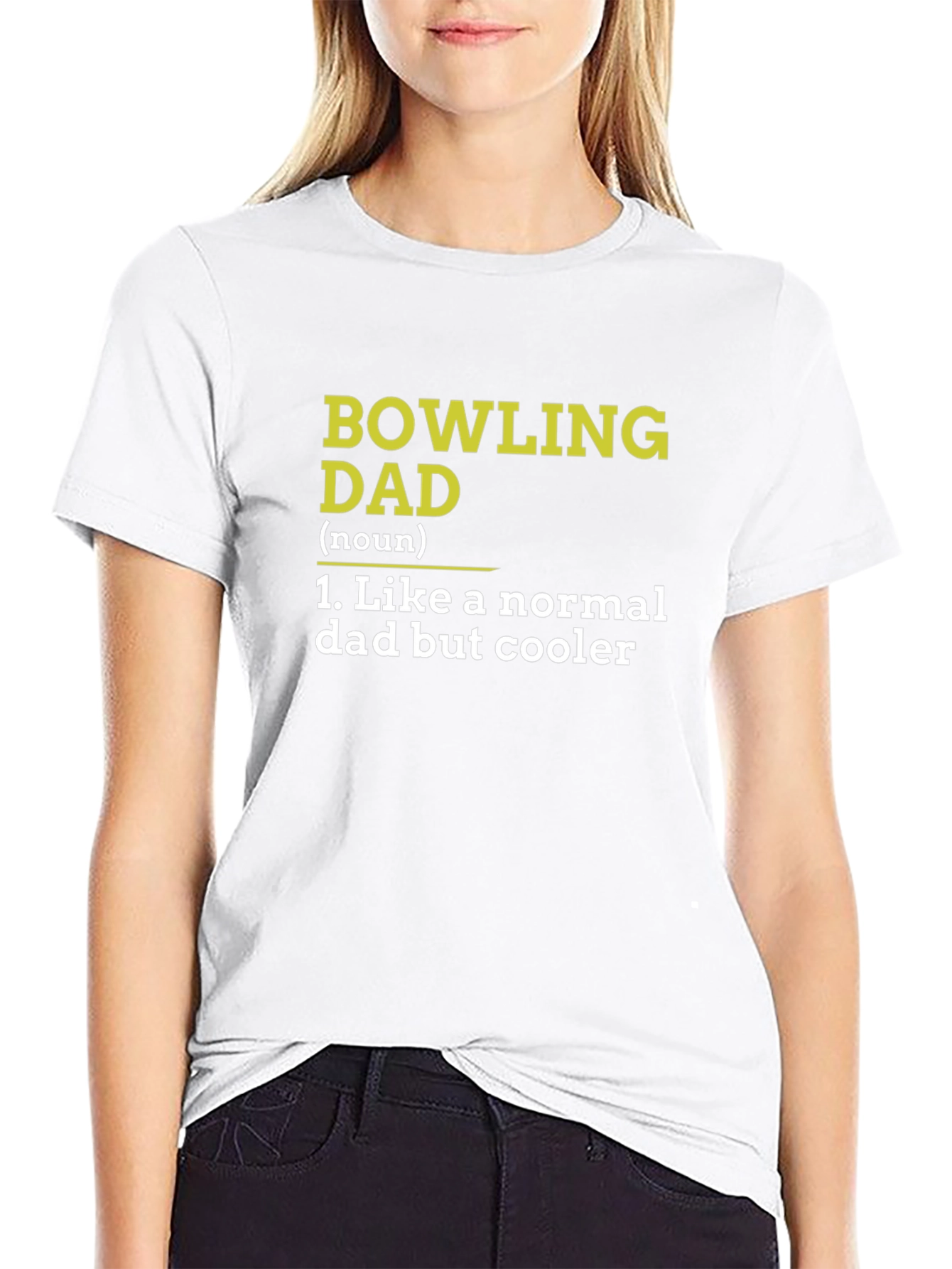 Bowling Dad Definition T-Shirt - Cool Fathers Day Gift