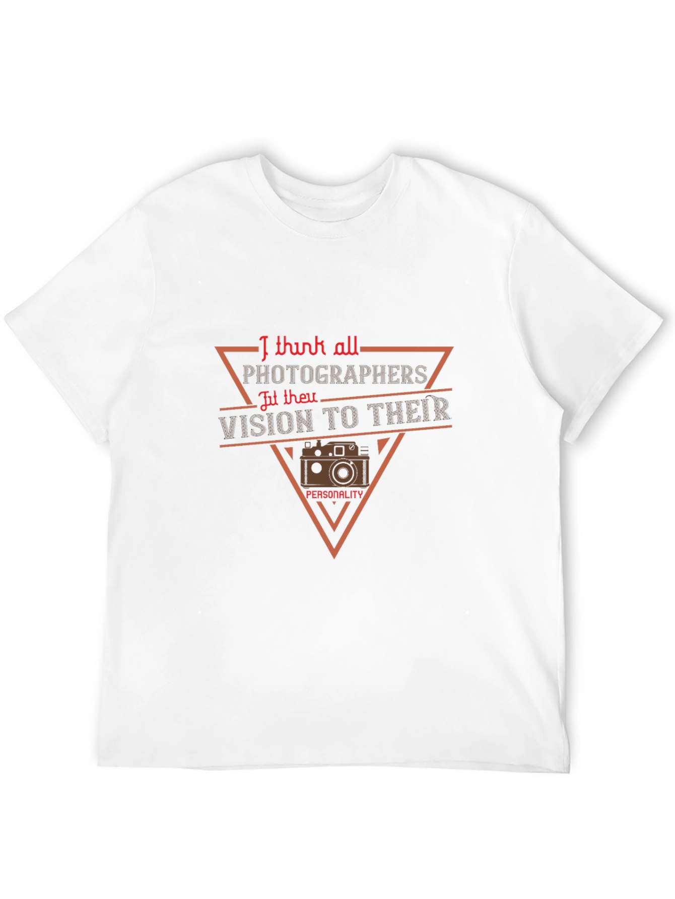 Photographer Vision T-Shirt - Black Graphic Tee