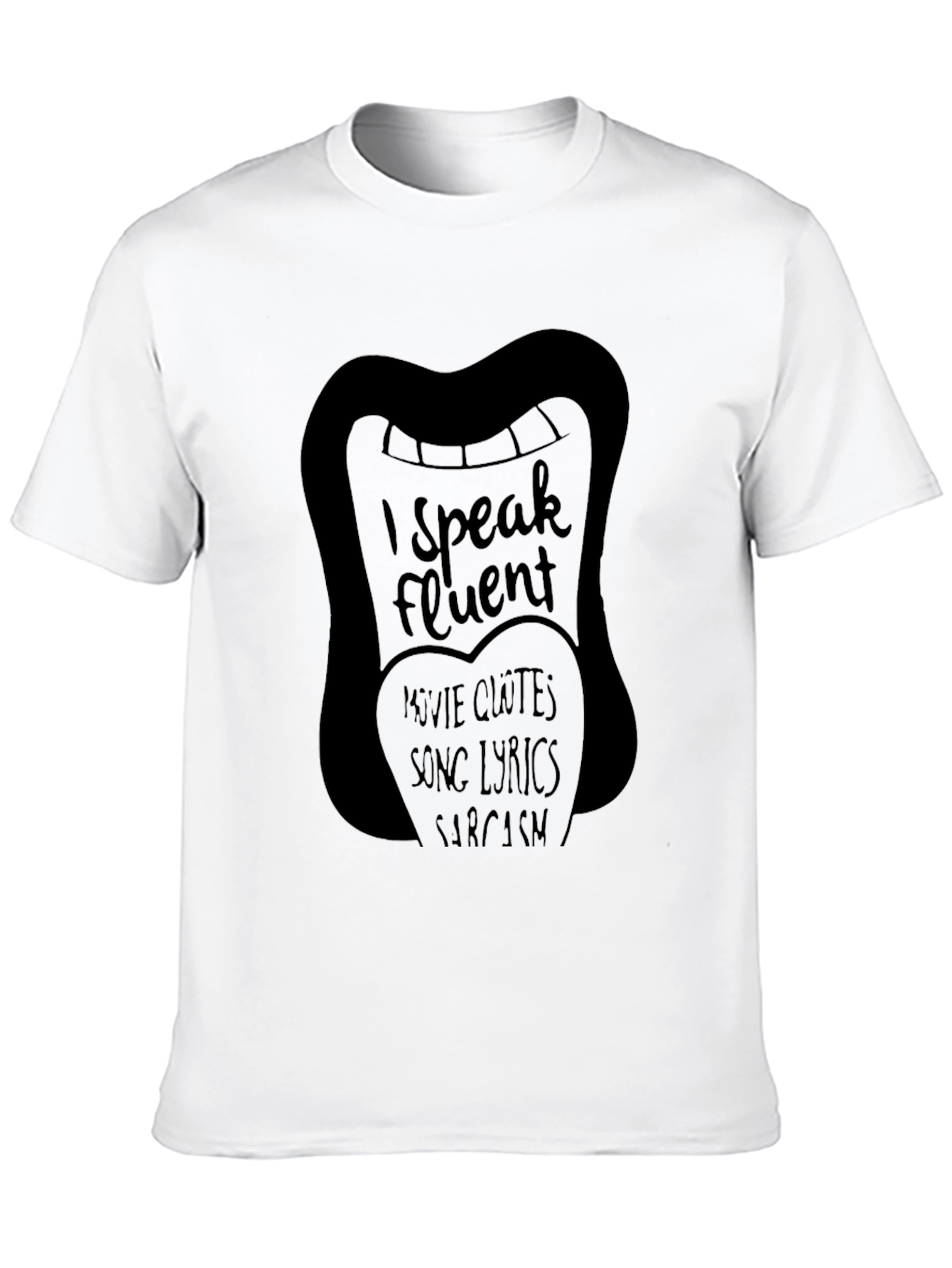 Fluent in Movie Quotes T-Shirt