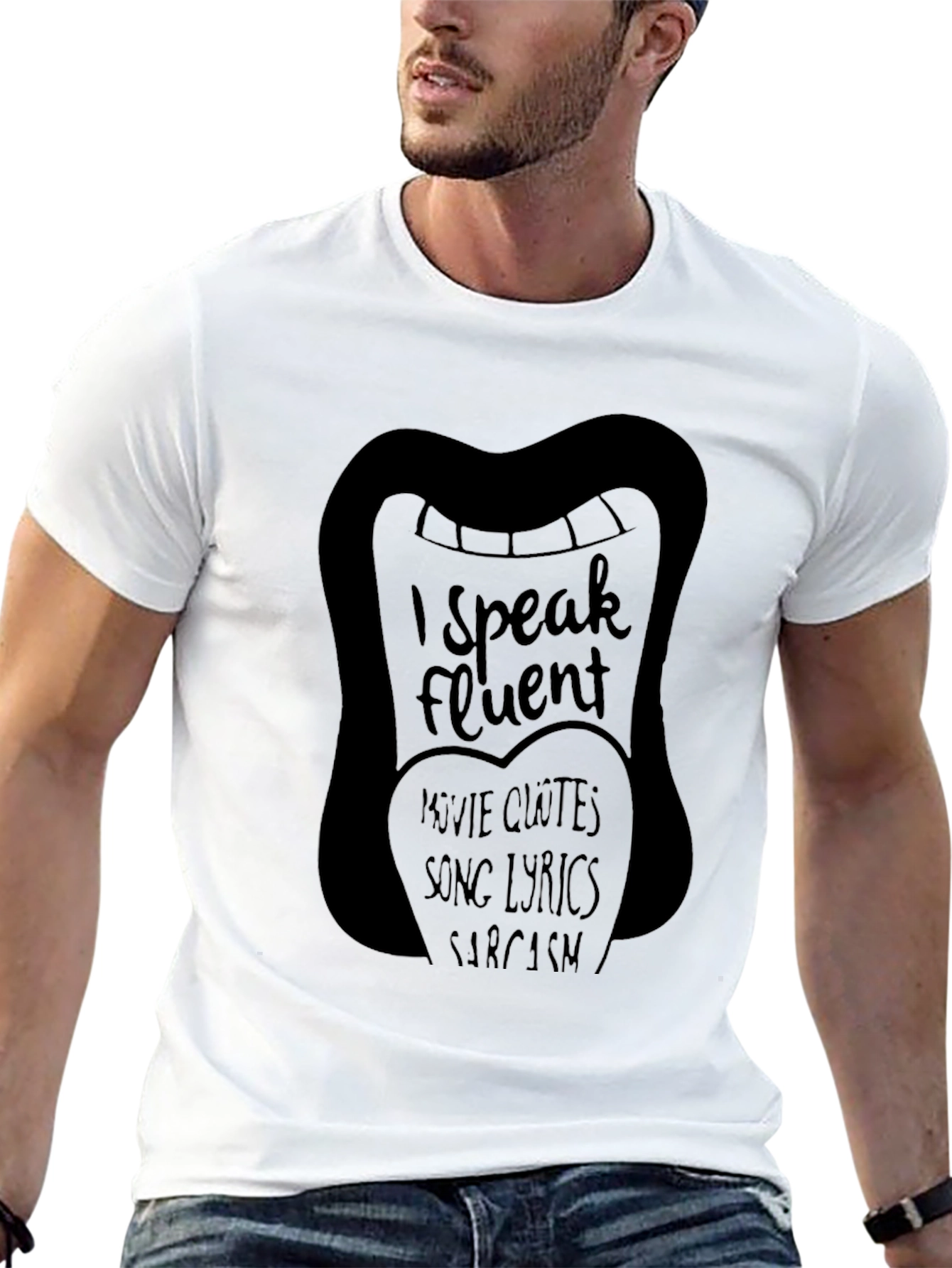 Fluent in Movie Quotes T-Shirt