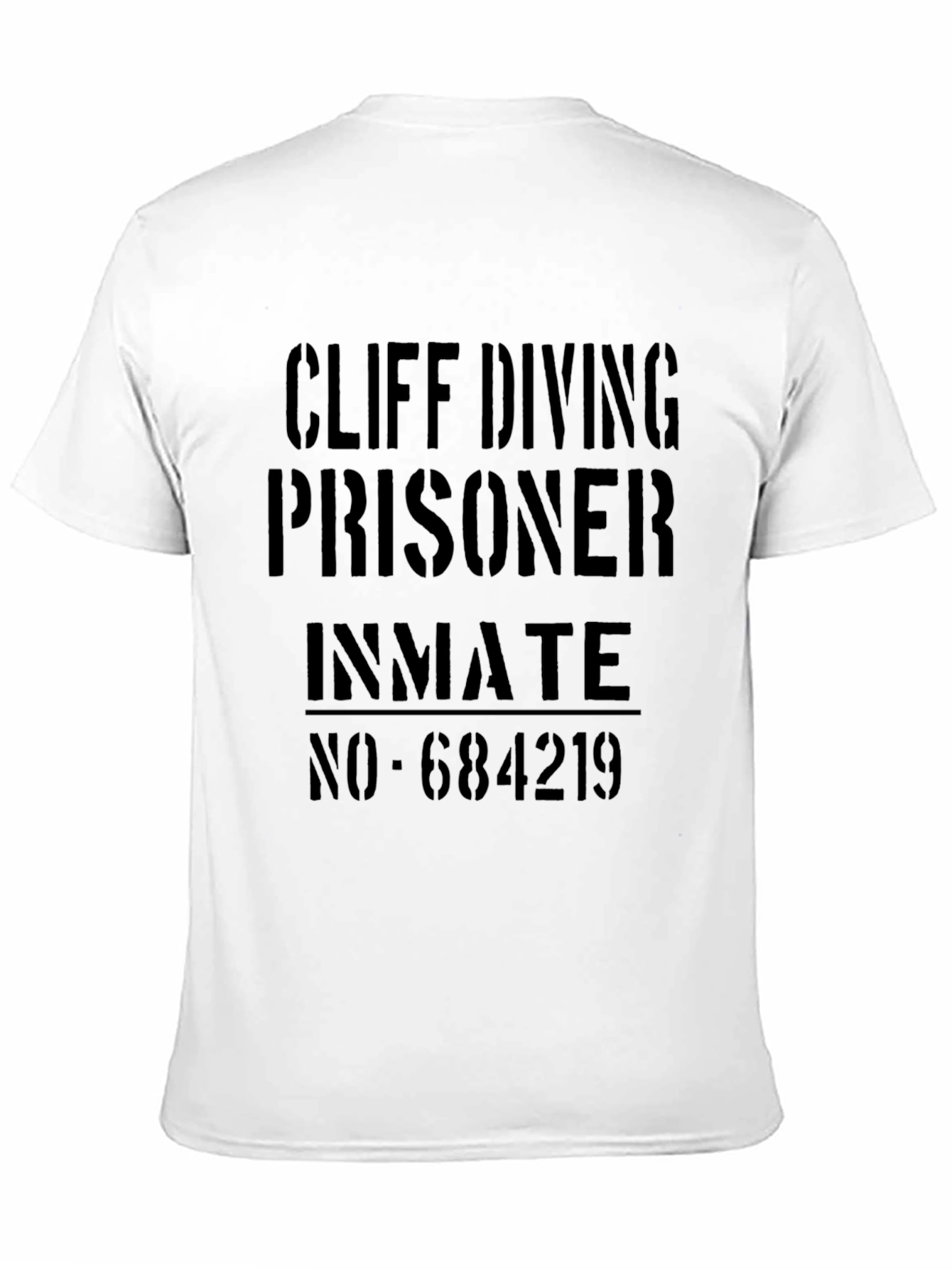 Cliff Diving Prisoner Inmate Tee