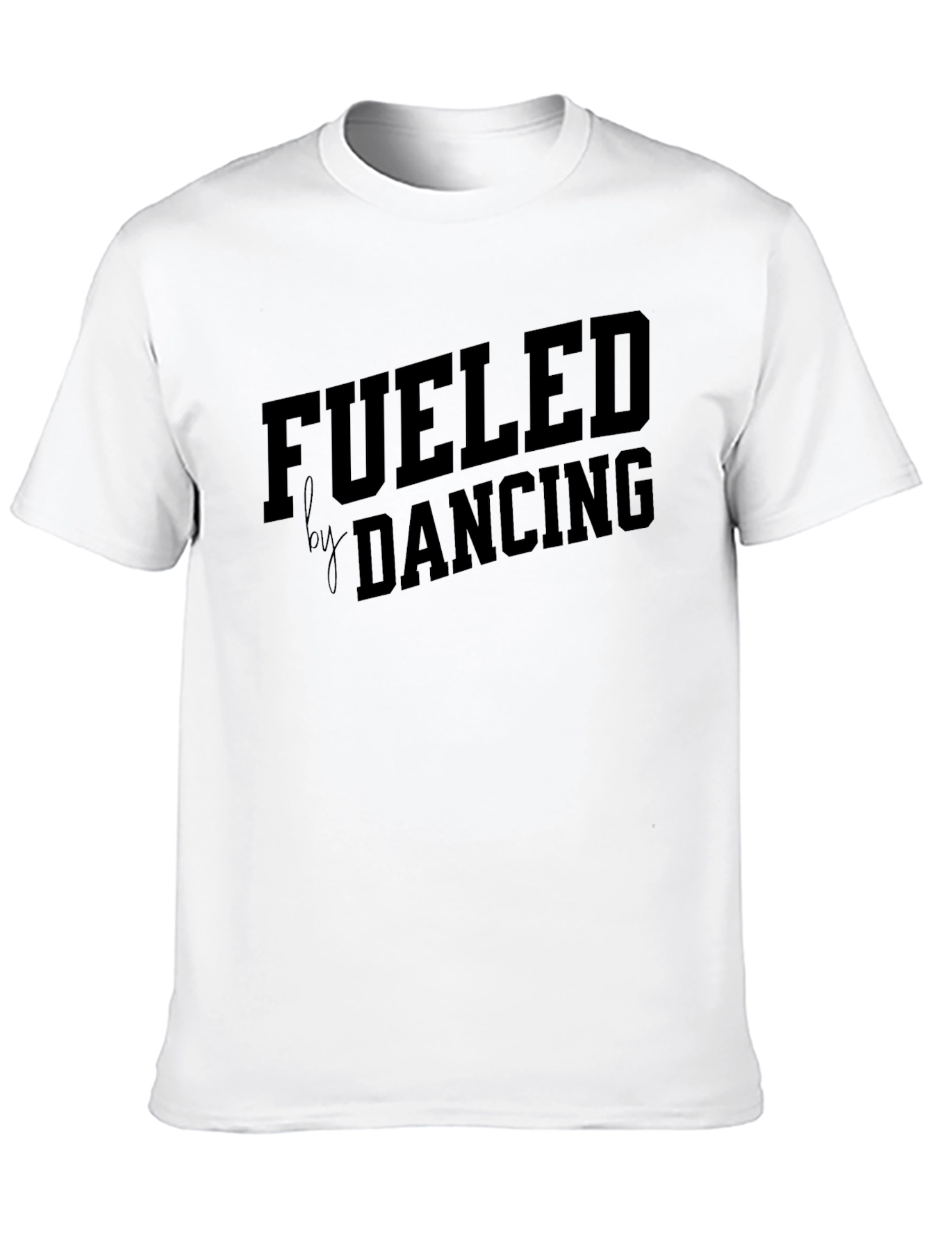 Fueled By Dancing Black Graphic Tee