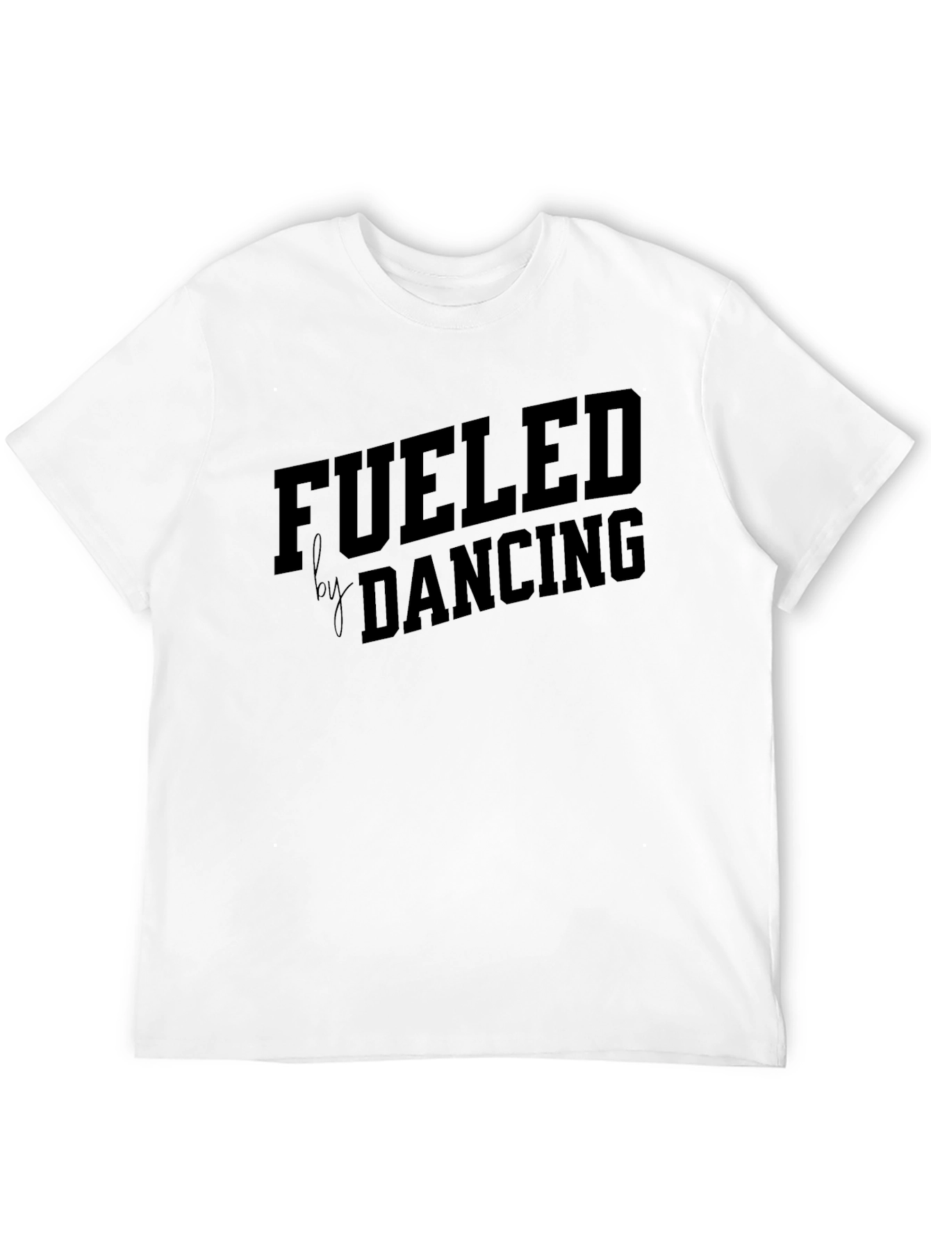 Fueled By Dancing Black Graphic Tee