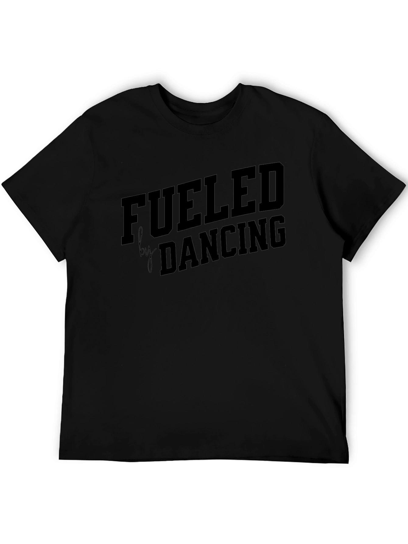 Fueled By Dancing Black Graphic Tee