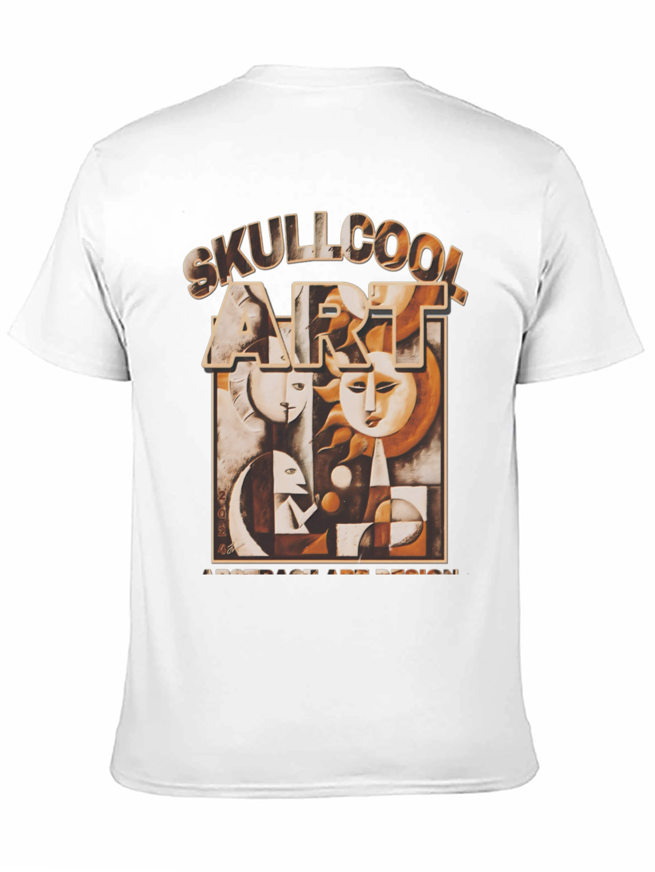 Skullcool Art Abstract Design T-Shirt