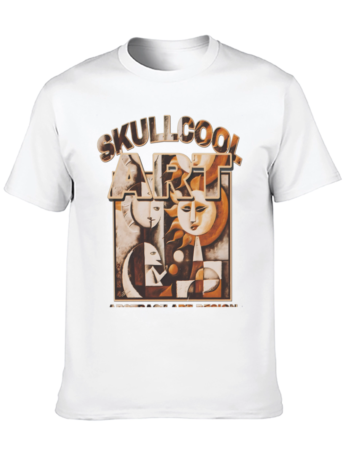Skullcool Art Abstract Design T-Shirt