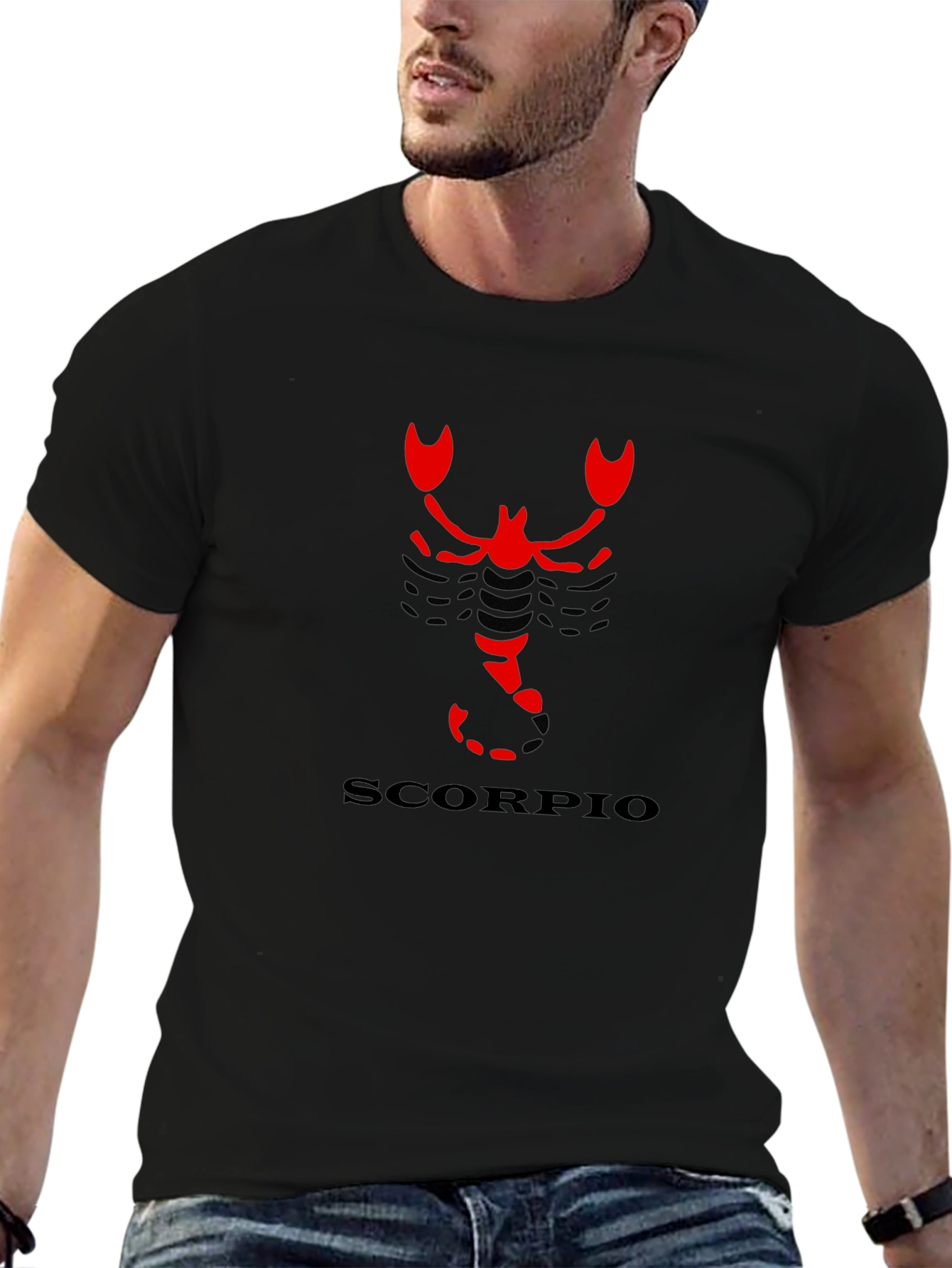 Scorpio Zodiac Black T-Shirt