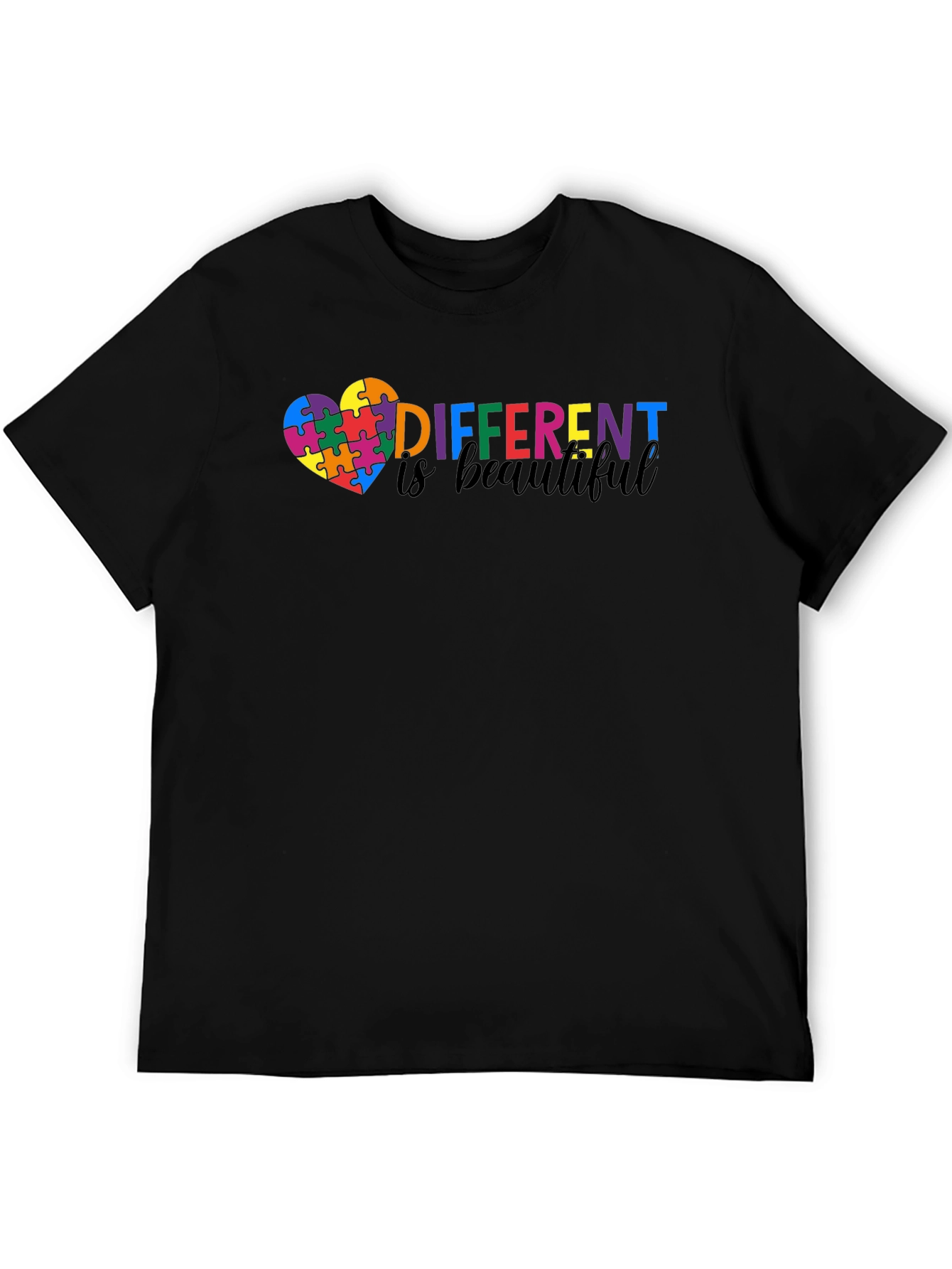 Different is Beautiful Autism Awareness T-Shirt