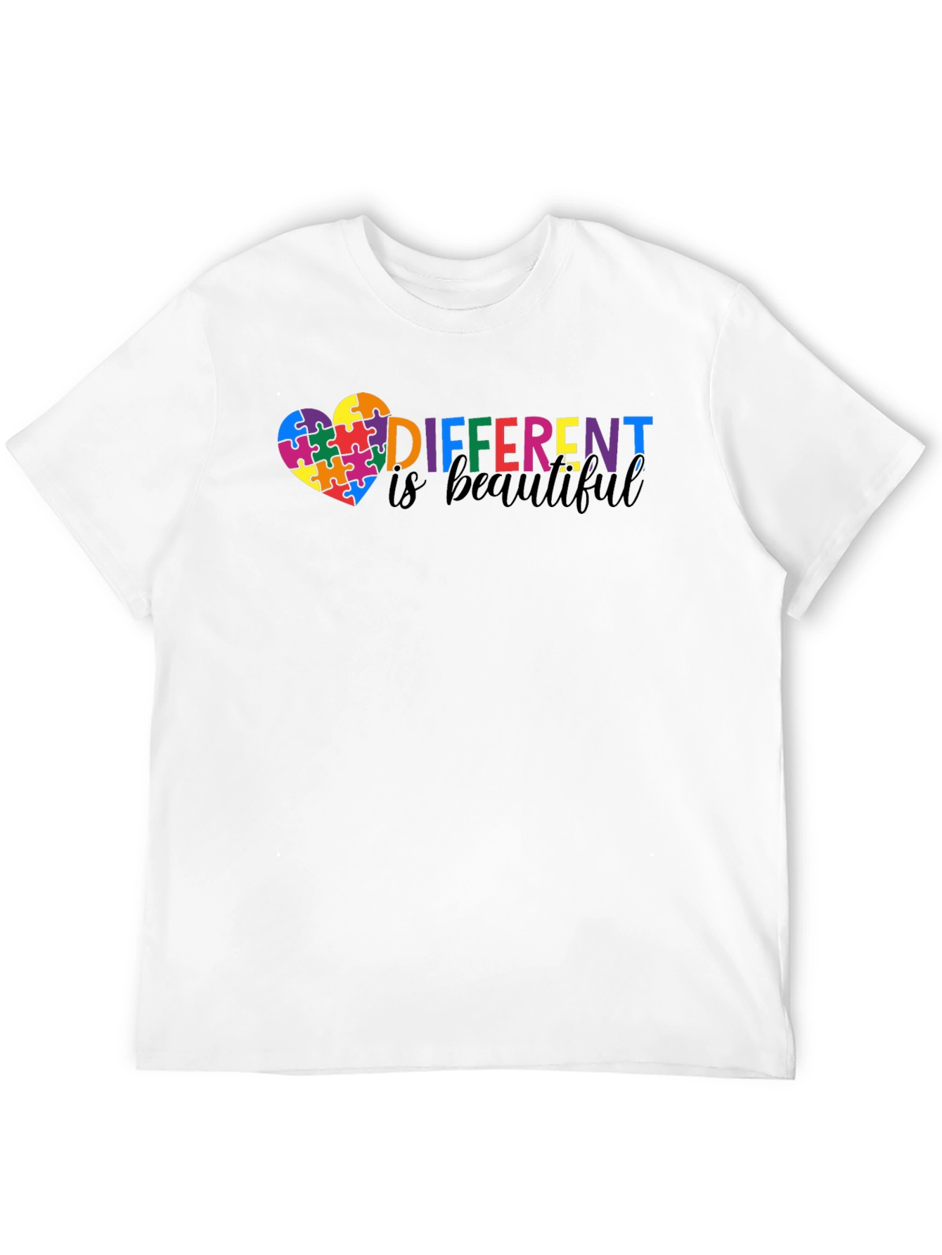 Different is Beautiful Autism Awareness T-Shirt