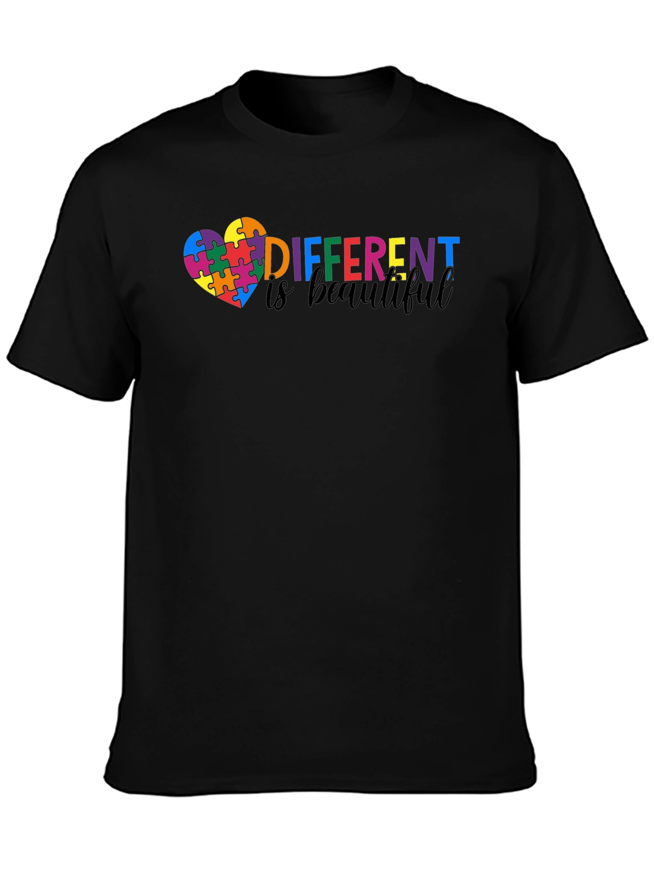 Different is Beautiful Autism Awareness T-Shirt