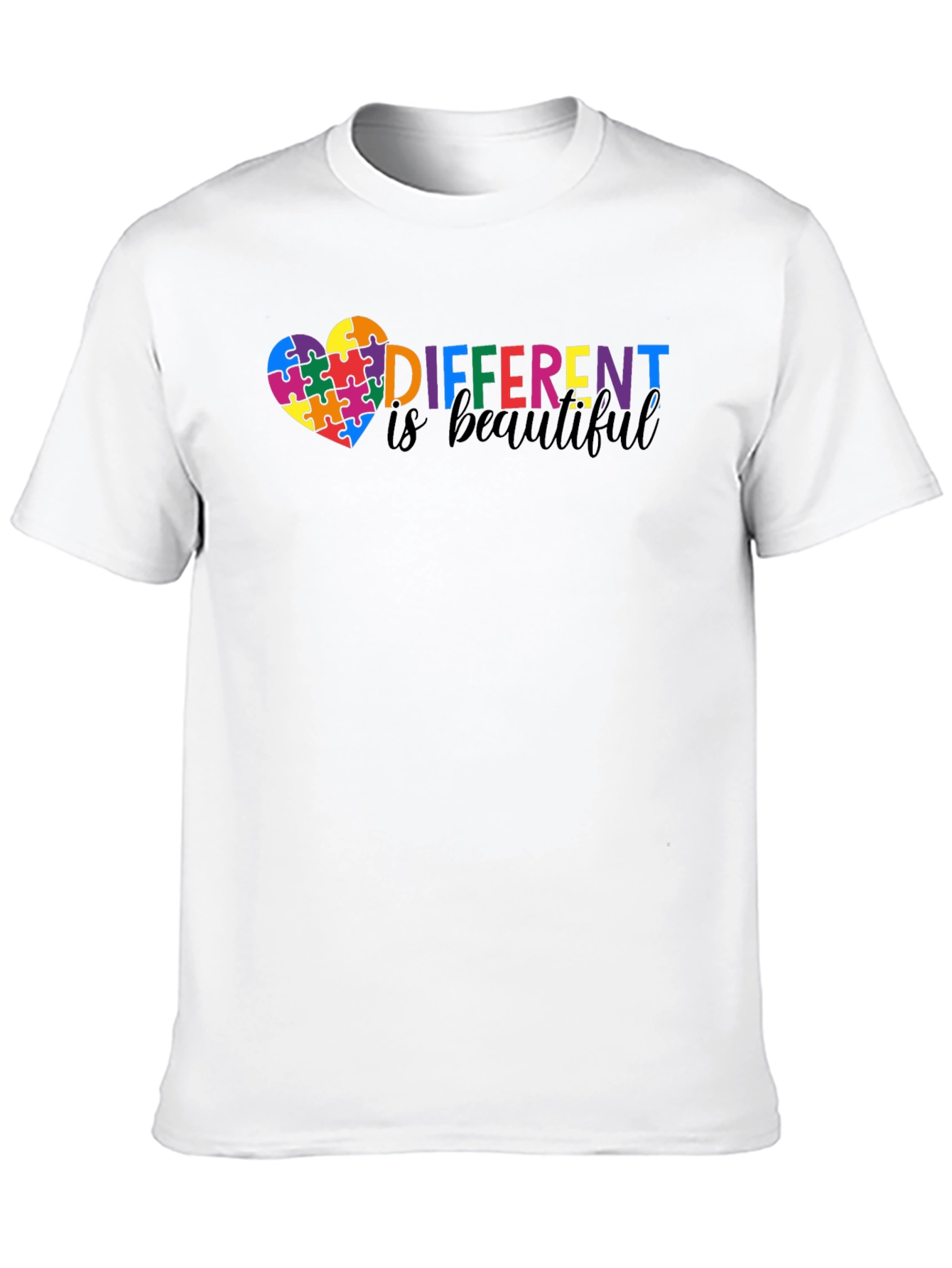 Different is Beautiful Autism Awareness T-Shirt