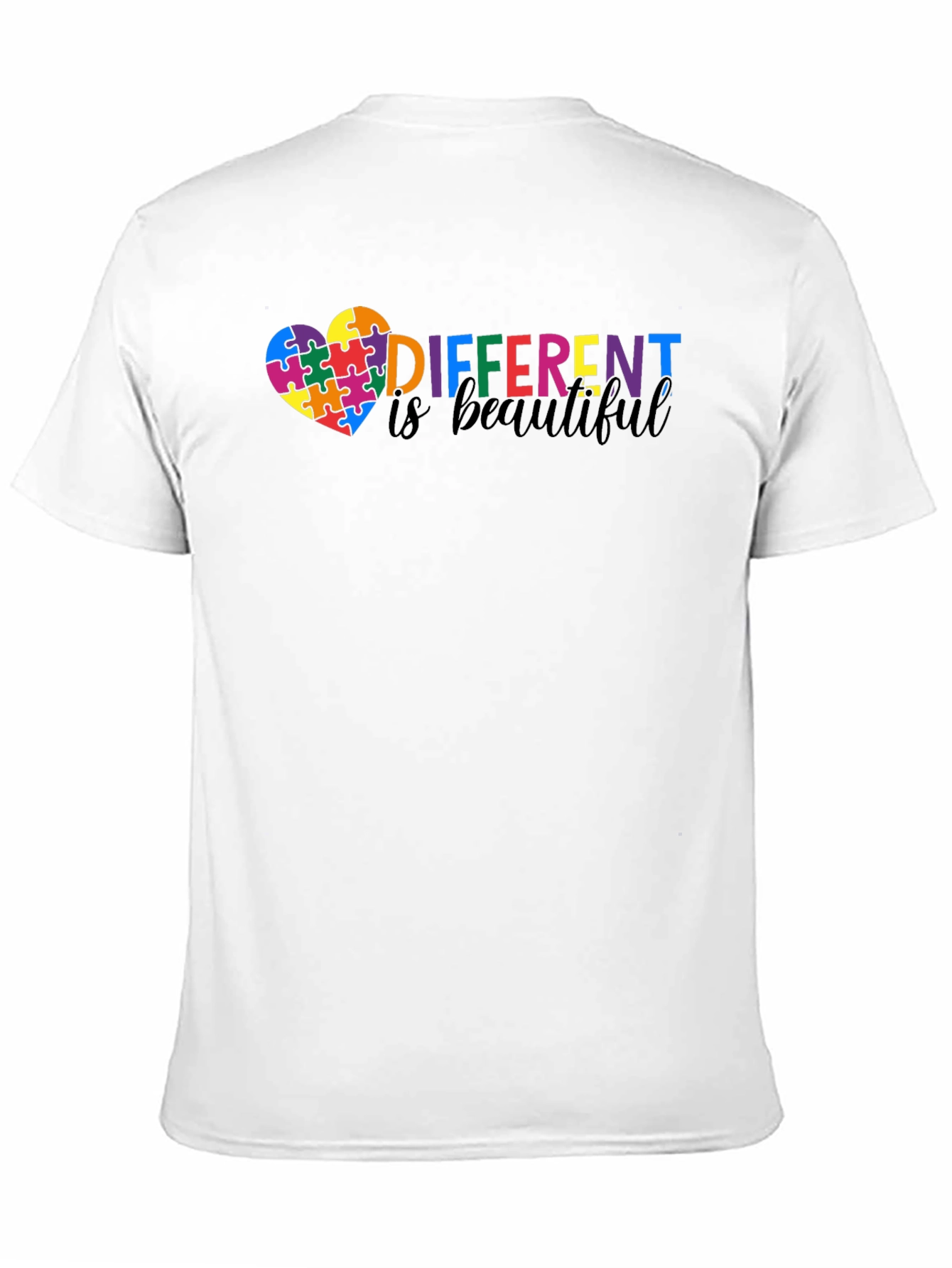 Different is Beautiful Autism Awareness T-Shirt