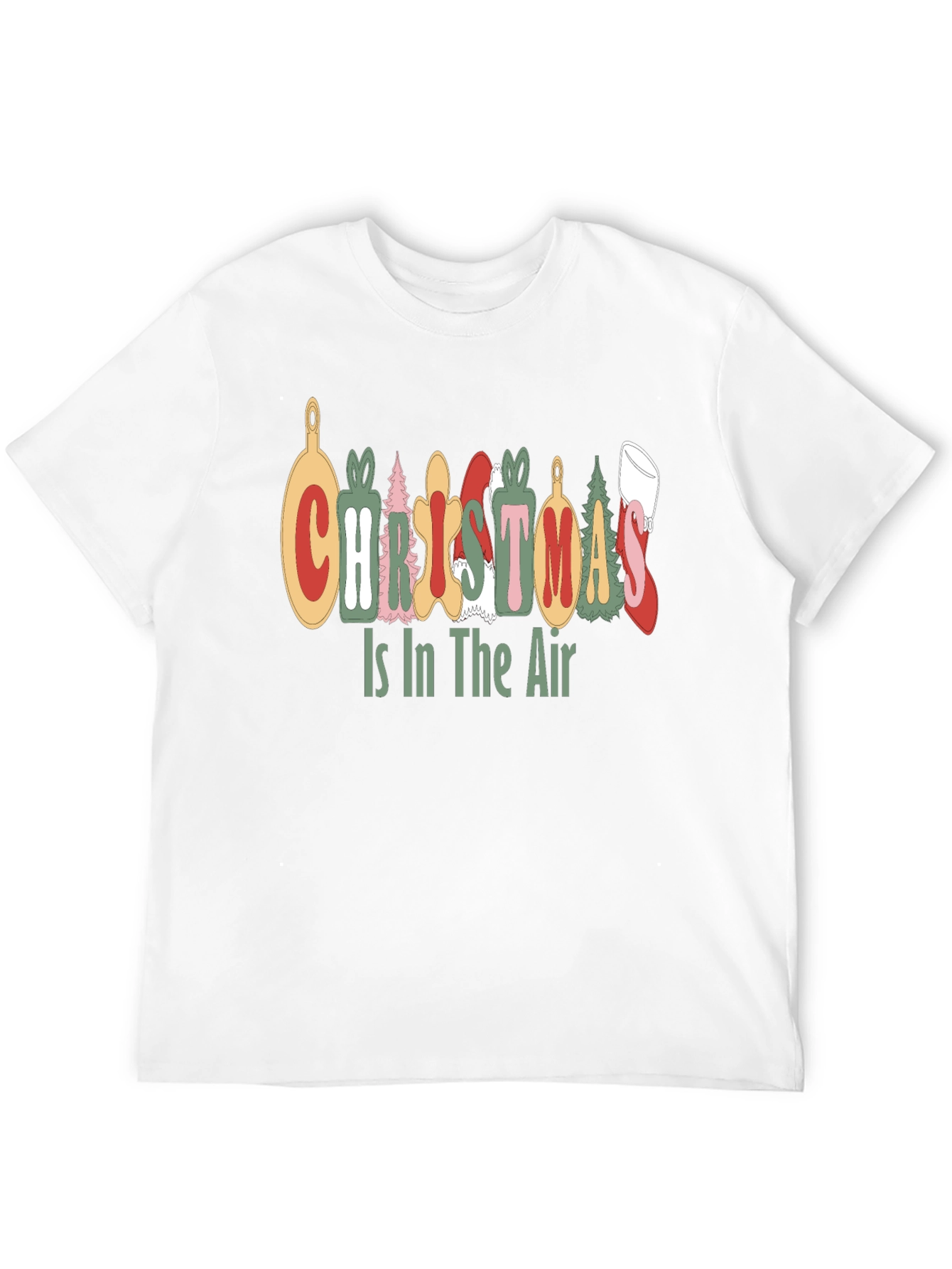 Christmas Is In The Air Graphic Tee