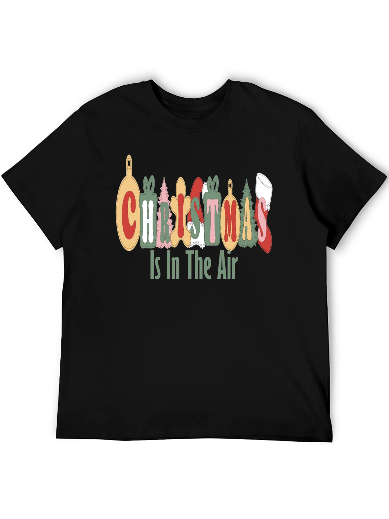Christmas Is In The Air Graphic Tee