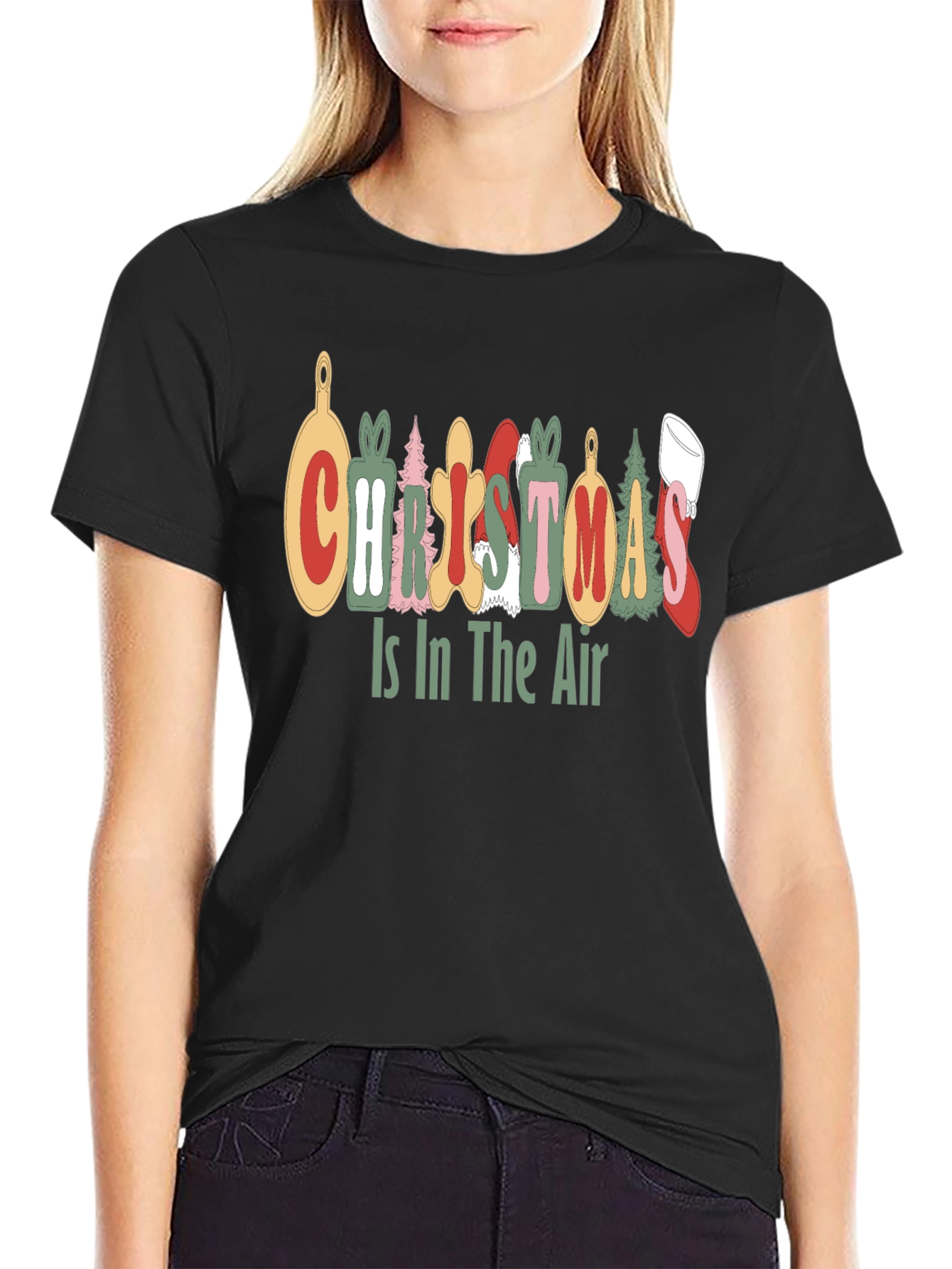 Christmas Is In The Air Graphic Tee