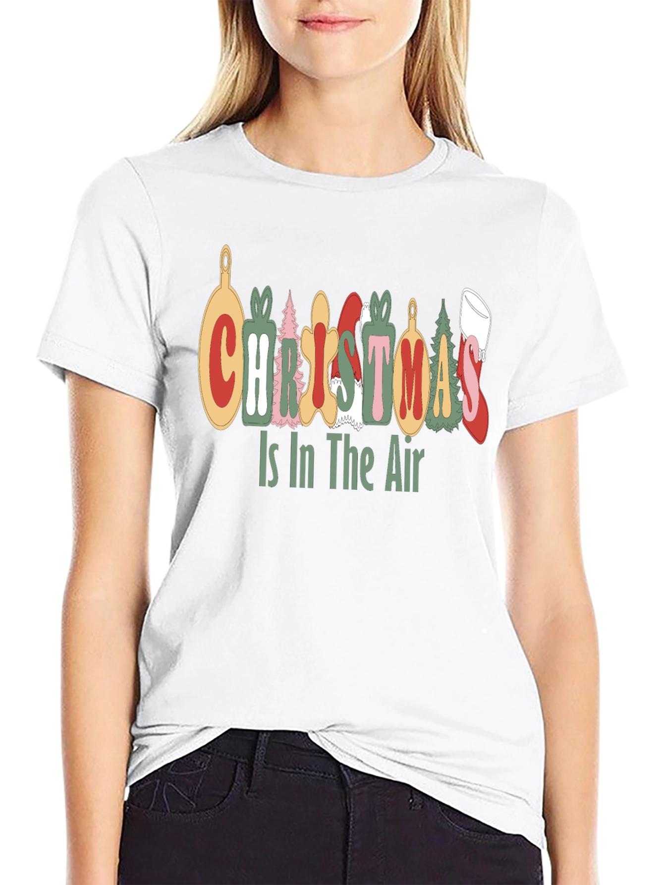 Christmas Is In The Air Graphic Tee
