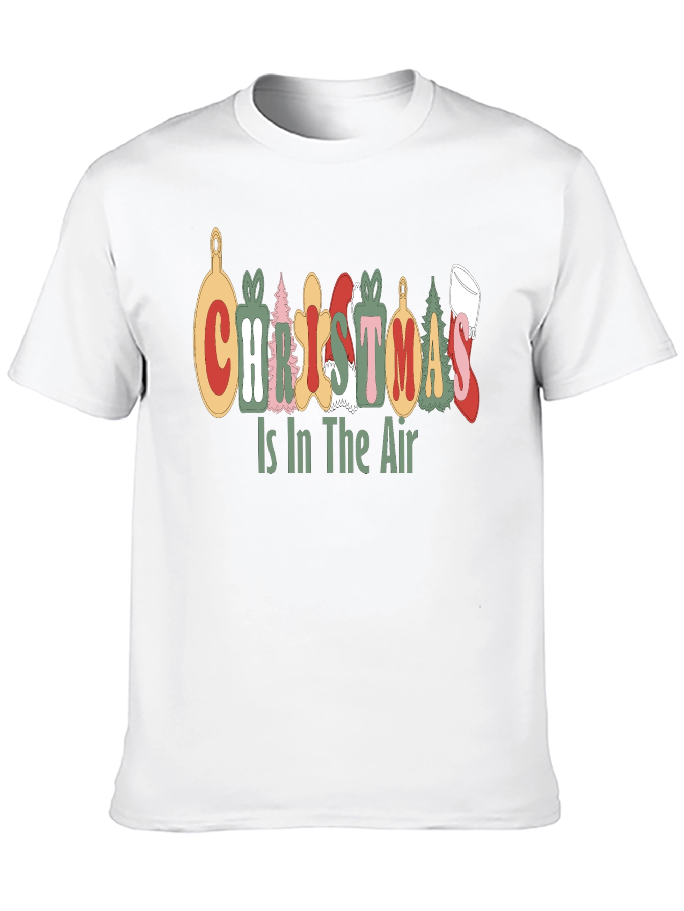 Christmas Is In The Air Graphic Tee