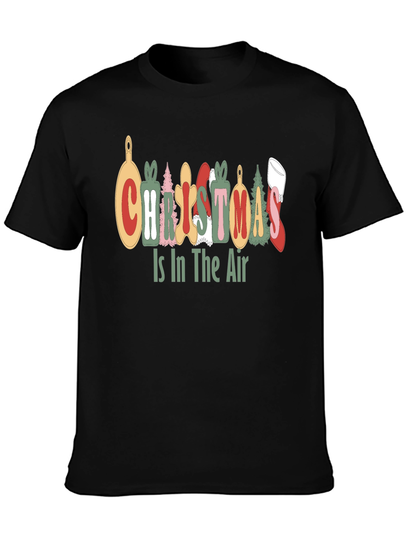 Christmas Is In The Air Graphic Tee