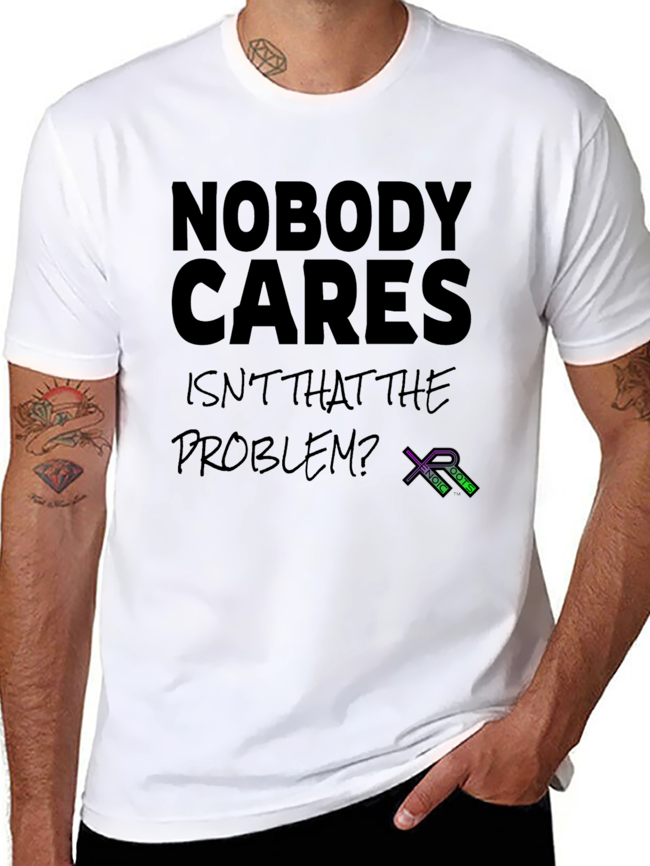 Nobody Cares T-Shirt - Sarcastic Graphic Tee