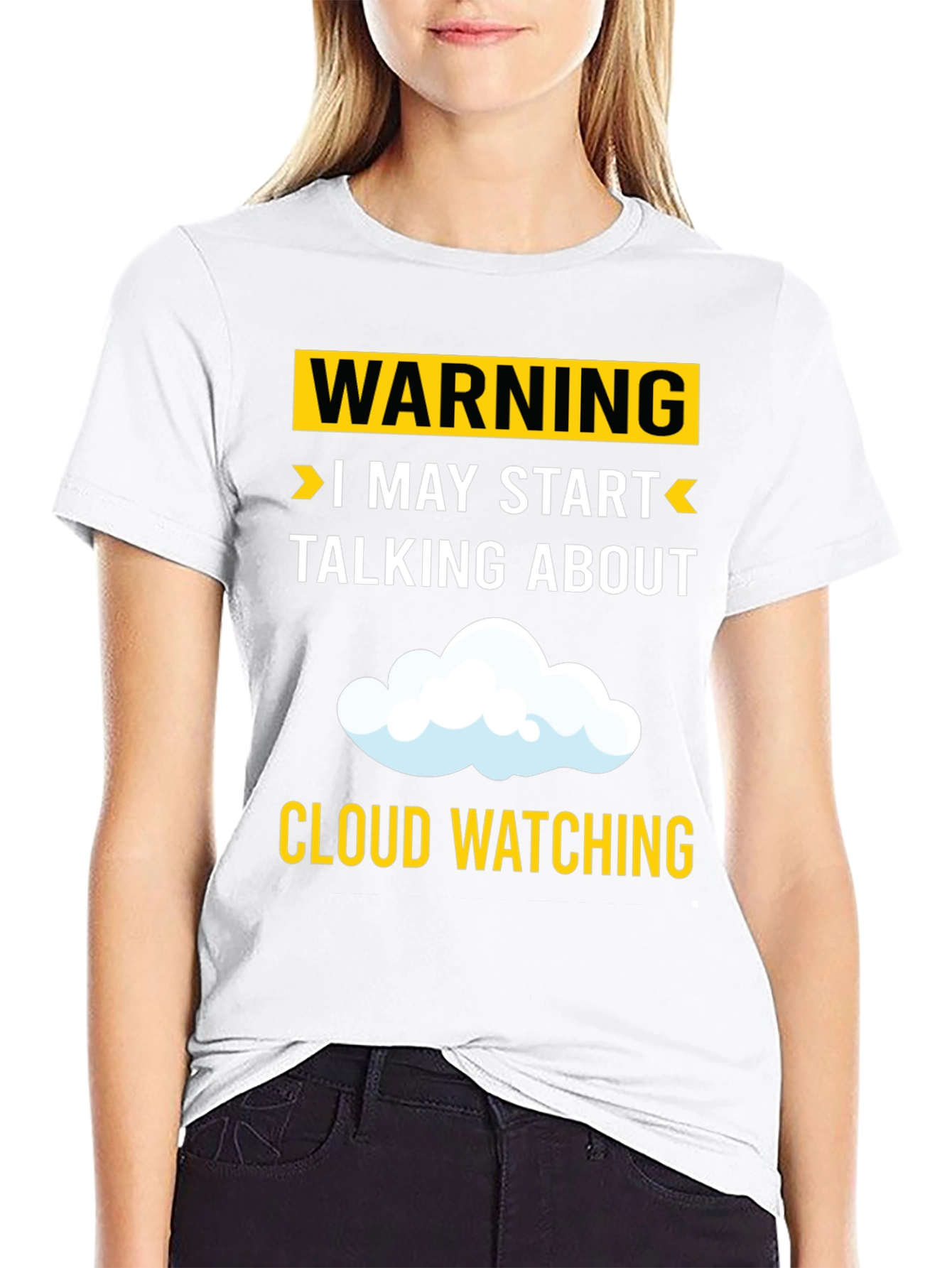 Cloud Watching Humor Tee