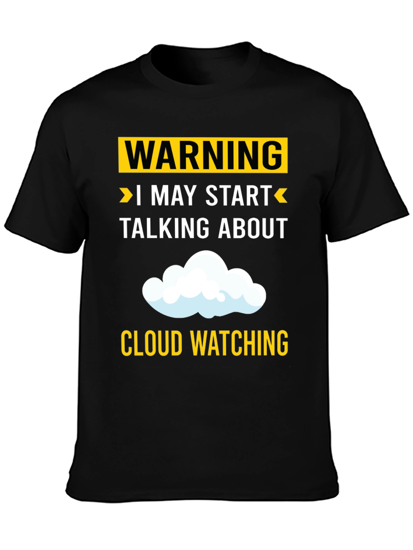 Cloud Watching Humor Tee