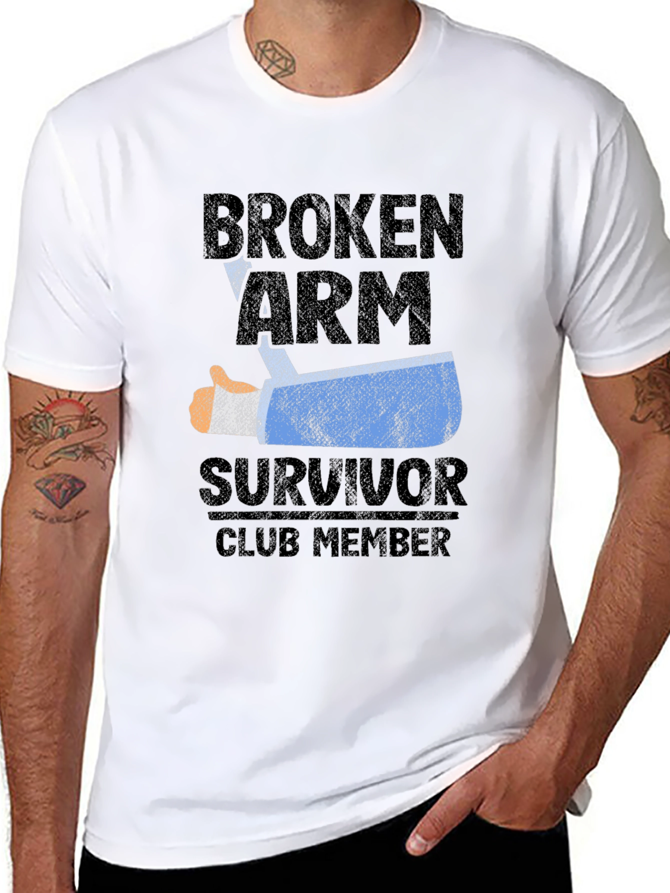 Broken Arm Survivor Club Member T-Shirt