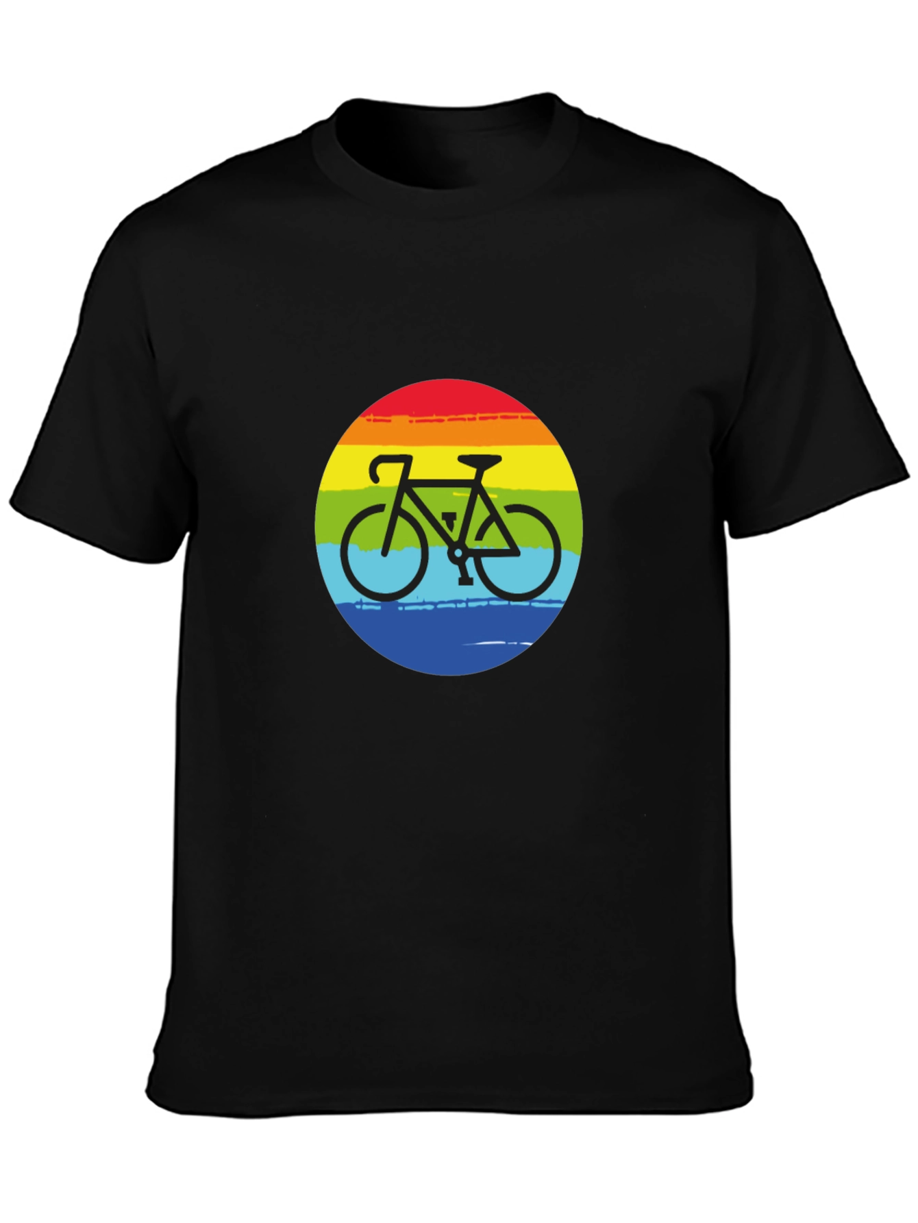 Rainbow Bike Graphic Tee