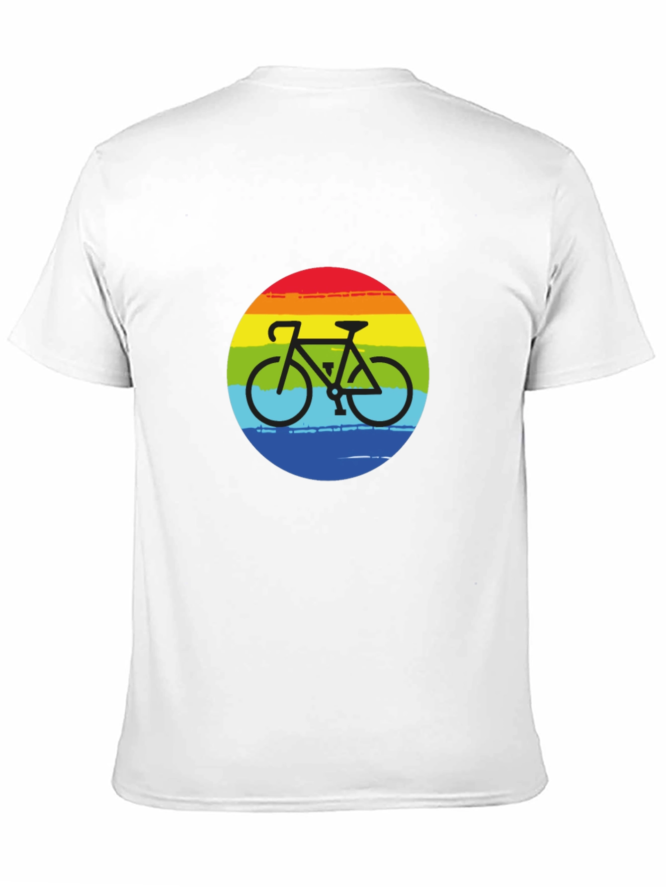 Rainbow Bike Graphic Tee