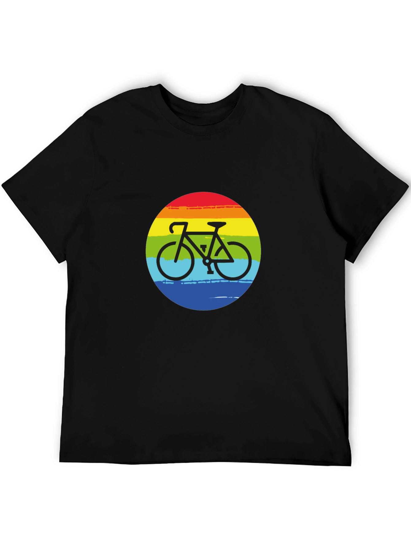 Rainbow Bike Graphic Tee