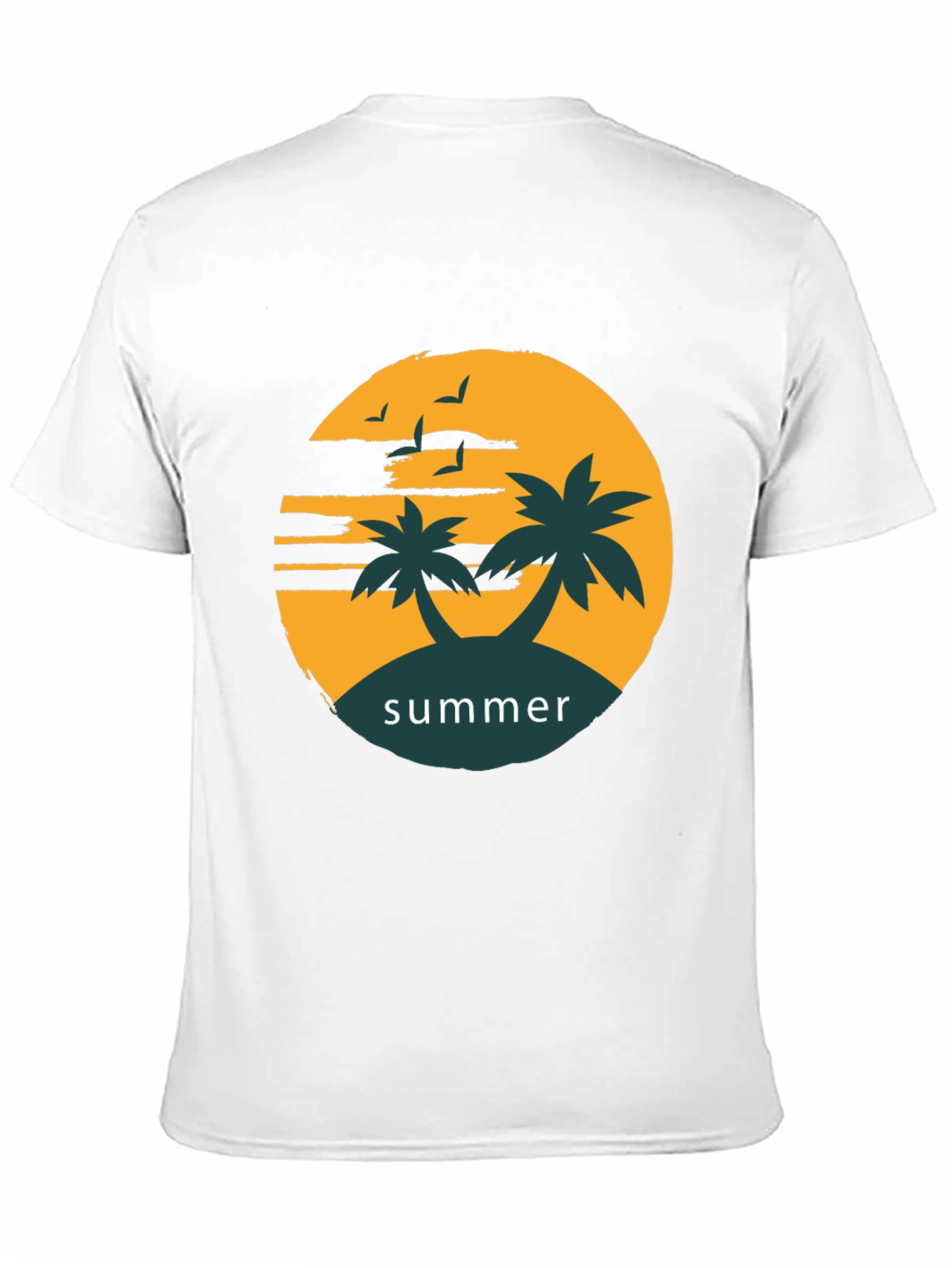 Summer Vibes Graphic Tee - Black