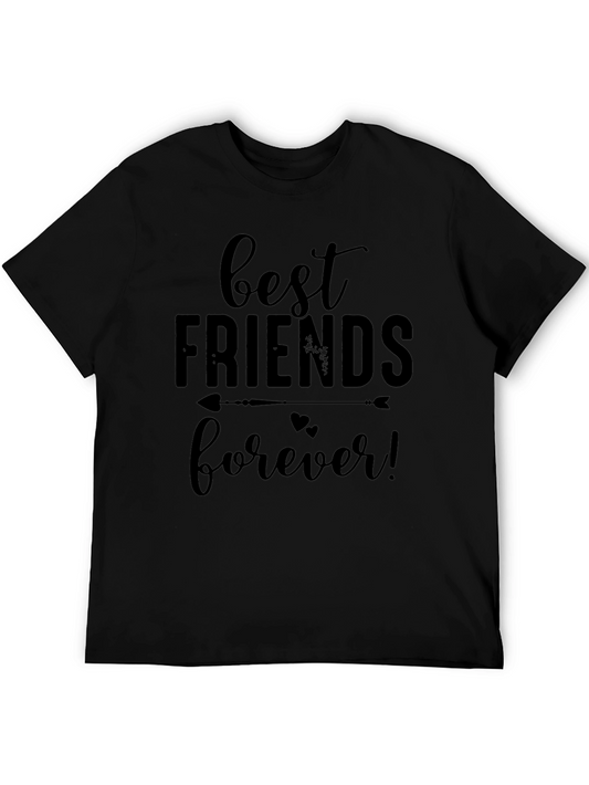 Best Friends Forever Graphic Tee - Black