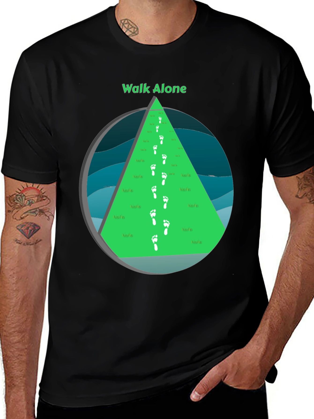 Walk Alone Graphic Tee