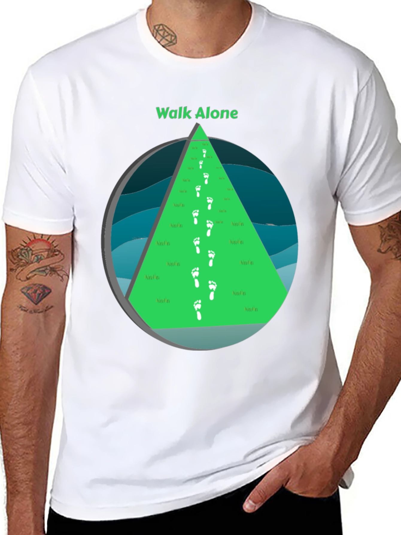 Walk Alone Graphic Tee