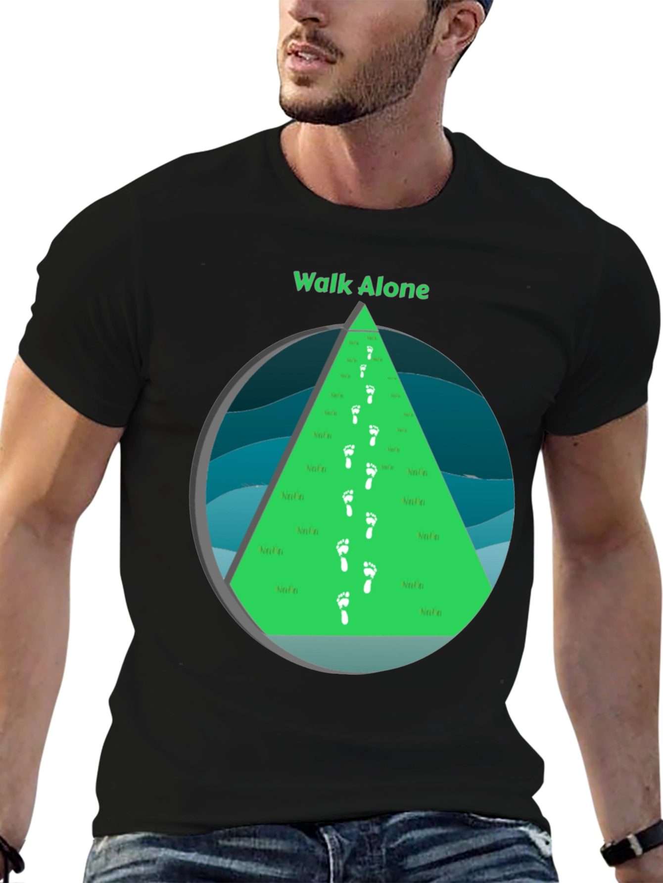 Walk Alone Graphic Tee