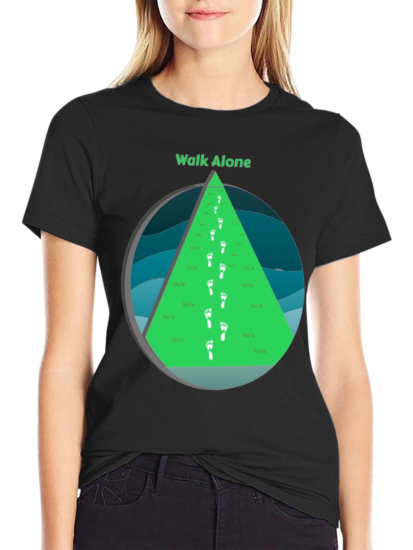 Walk Alone Graphic Tee