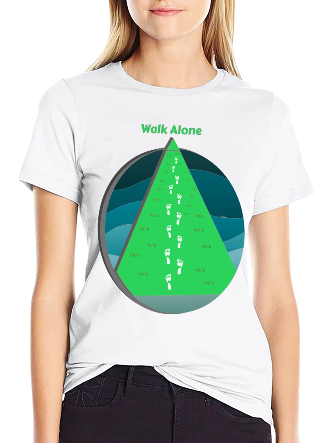 Walk Alone Graphic Tee