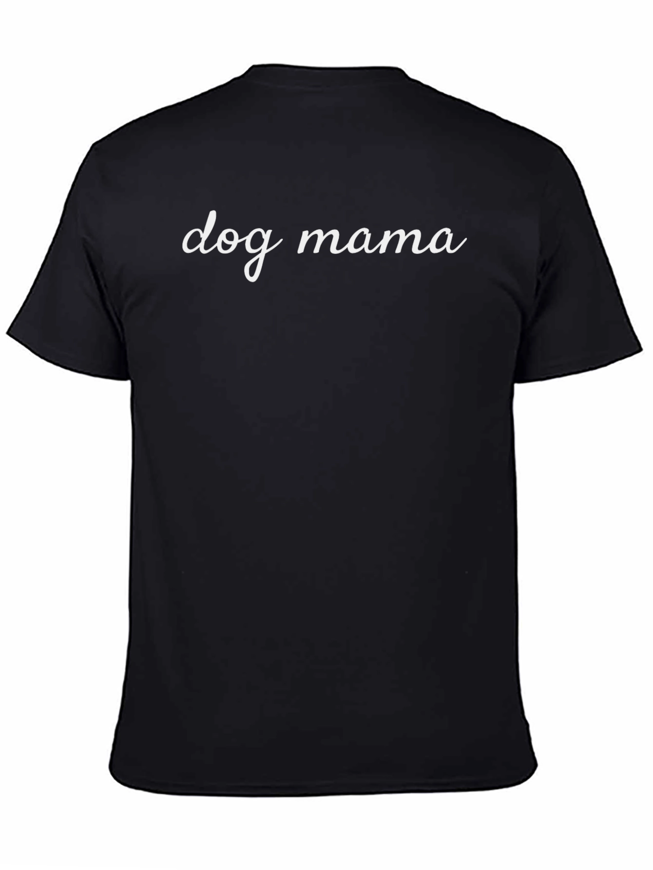 Dog Mama Black T-Shirt