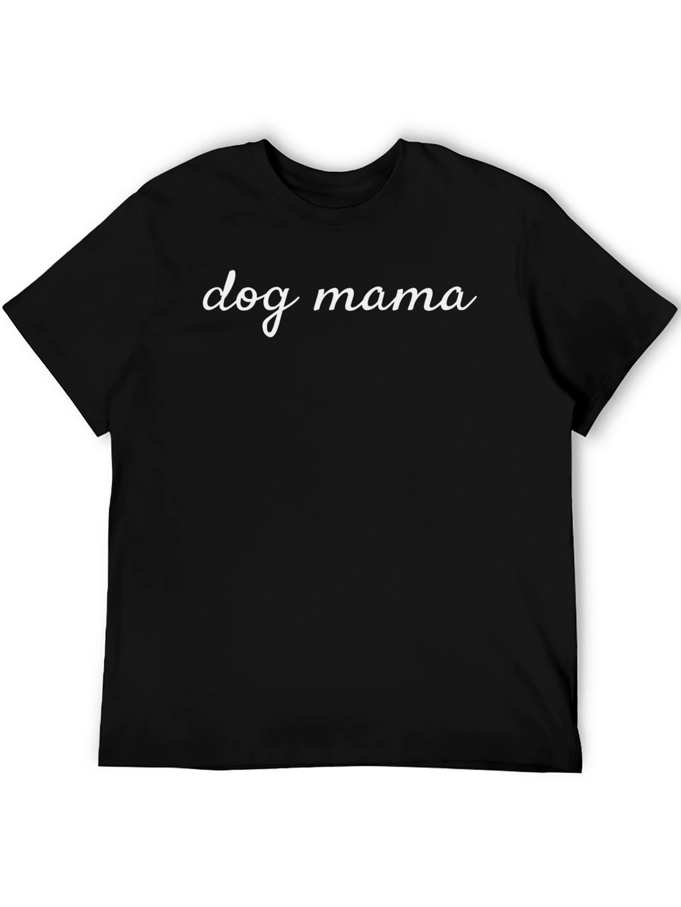 Dog Mama Black T-Shirt