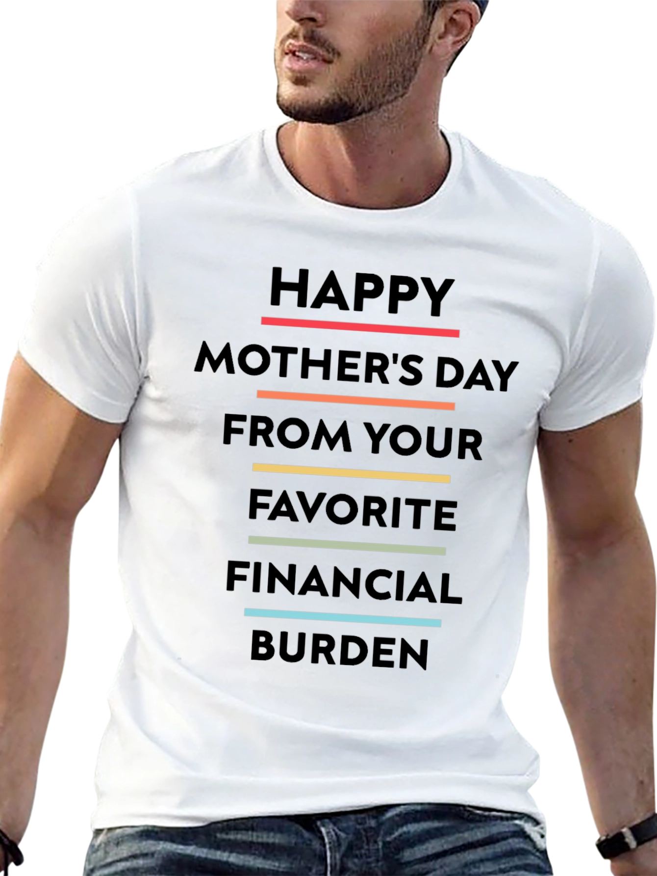 Funny Mothers Day T-Shirt - Favorite Financial Burden